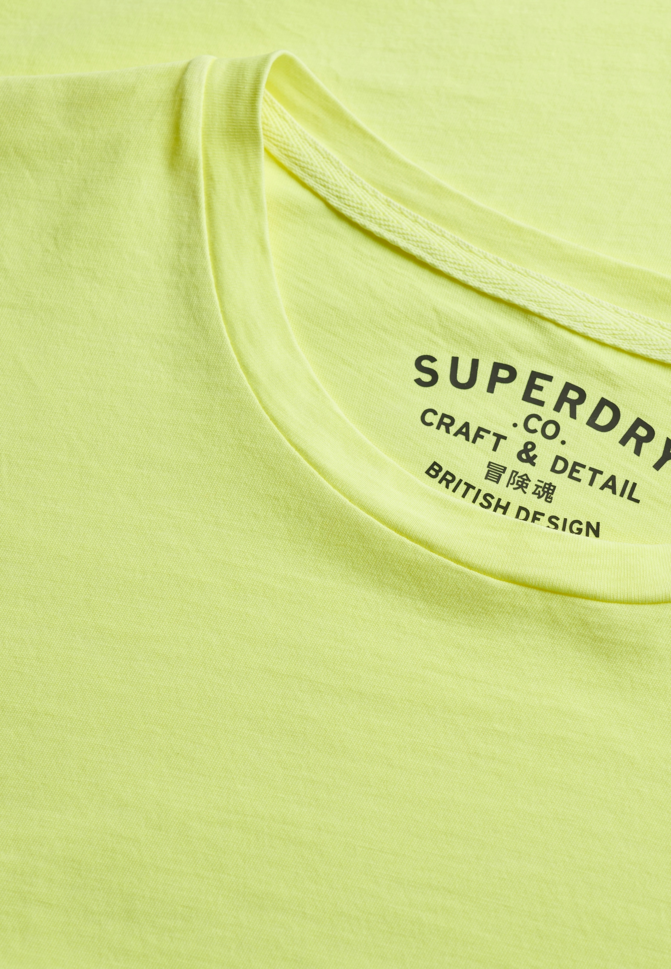 Superdry Rundhalsshirt »CLASSIC ESSENTIAL NEON TEE«