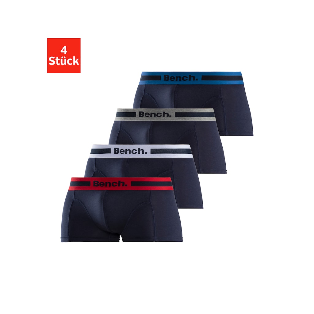 Bench. Boxershorts, (Packung, 4 St.)