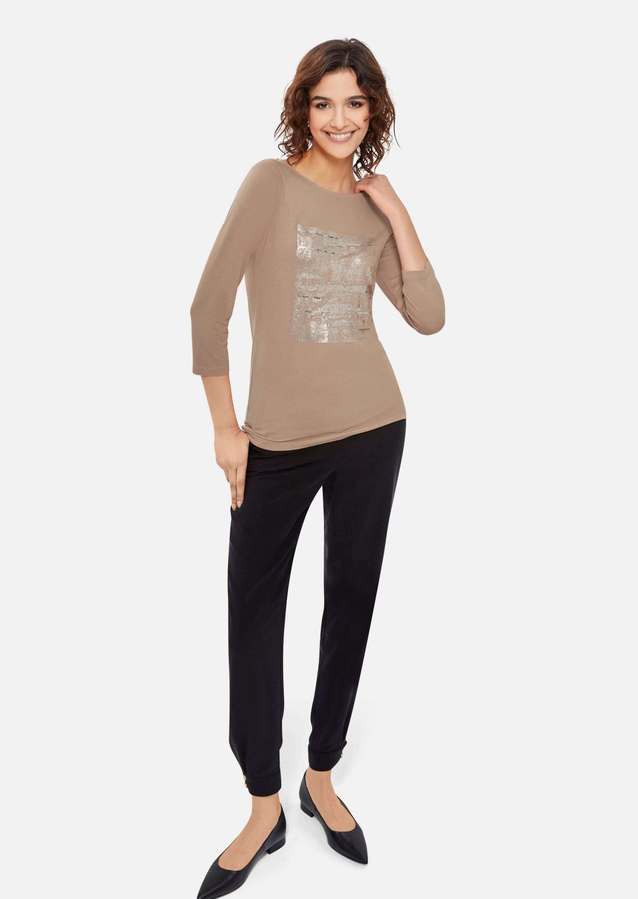 MADELEINE 3/4-Arm-Shirt »Shirt Bedrucktes Jersey-Shirt mit 3/4-Ärmeln«