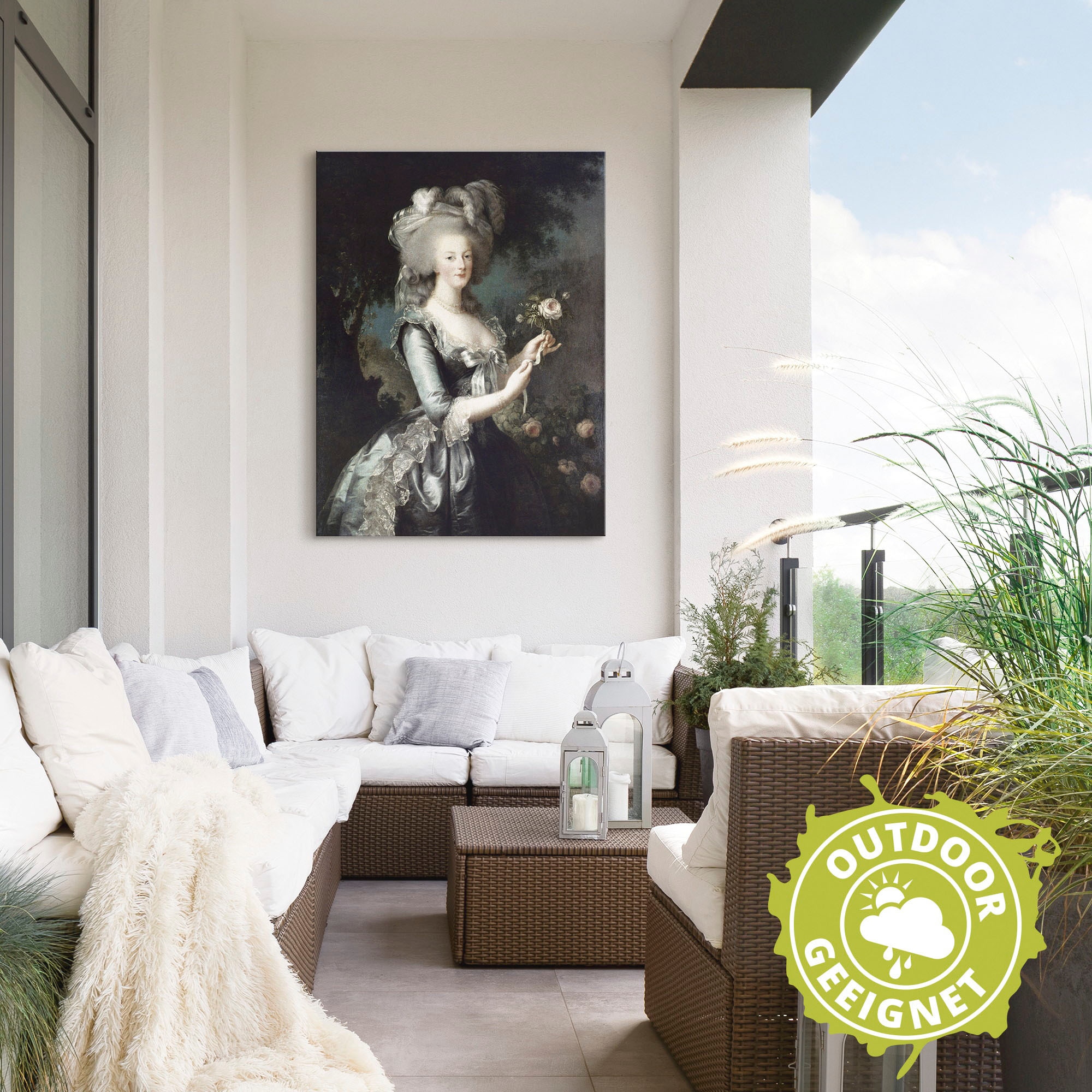 Artland Wandbild »Marie Antoinette, 1783«, Menschen, (1 St.), als Alubild, Outdoorbild, Leinwandbild, Poster in verschied. Größen