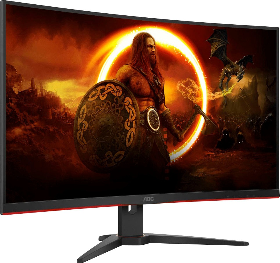 AOC Curved-Gaming-Monitor »C32G2ZE/BK«, 80 cm/32 Zoll, 1920 x 1080 px, Full HD, 1 ms Reaktionszeit, 240 Hz