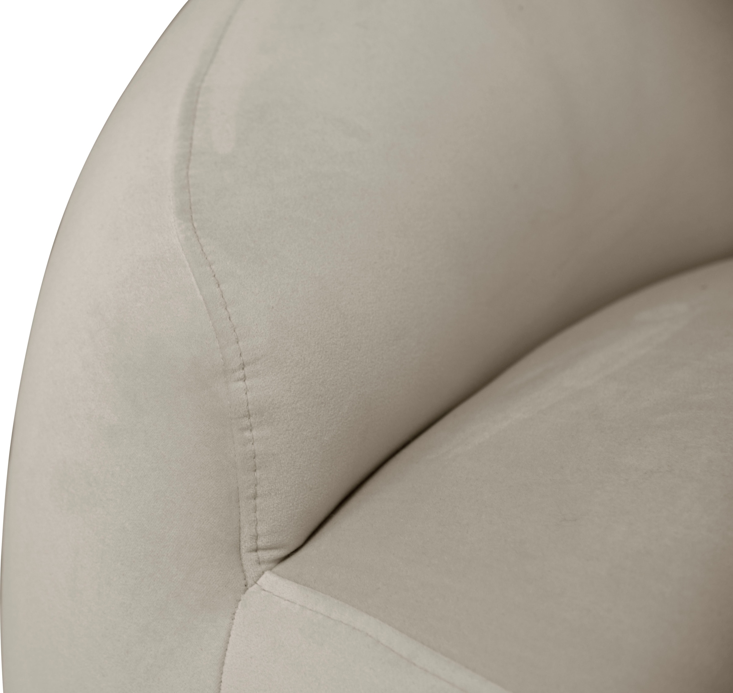 LeGer Home by Lena Gercke Sessel »YANI Relaxsessel, Loungesessel, Maße B/T/H: 127/96/76 cm«, organische Form, mit Wellenunterfederung, auch in Bouclé