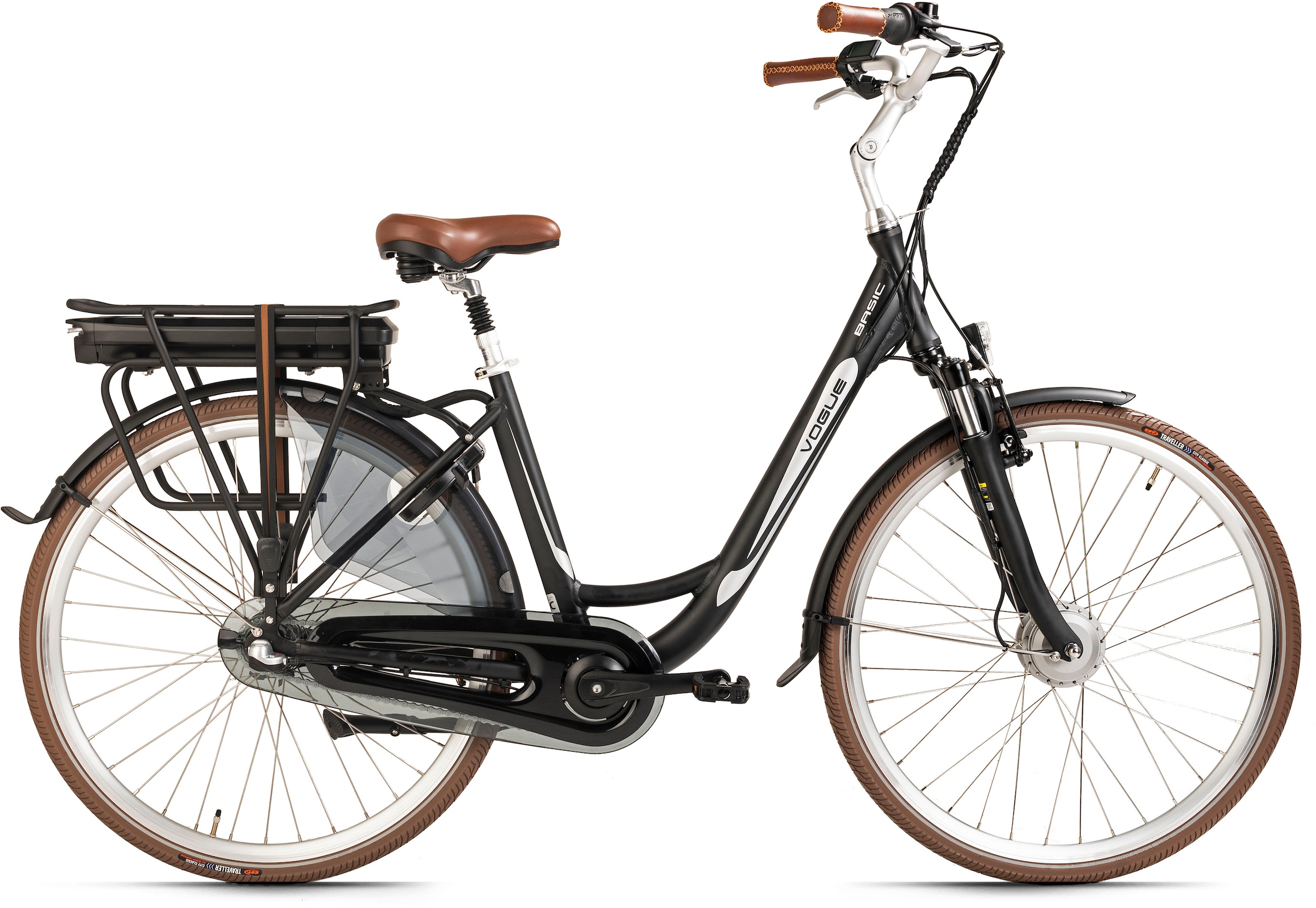 E-Bike »Basic«, 3 Gang, Shimano, Nexus, Frontmotor 250 W, Pedelec, Elektrofahrrad für...