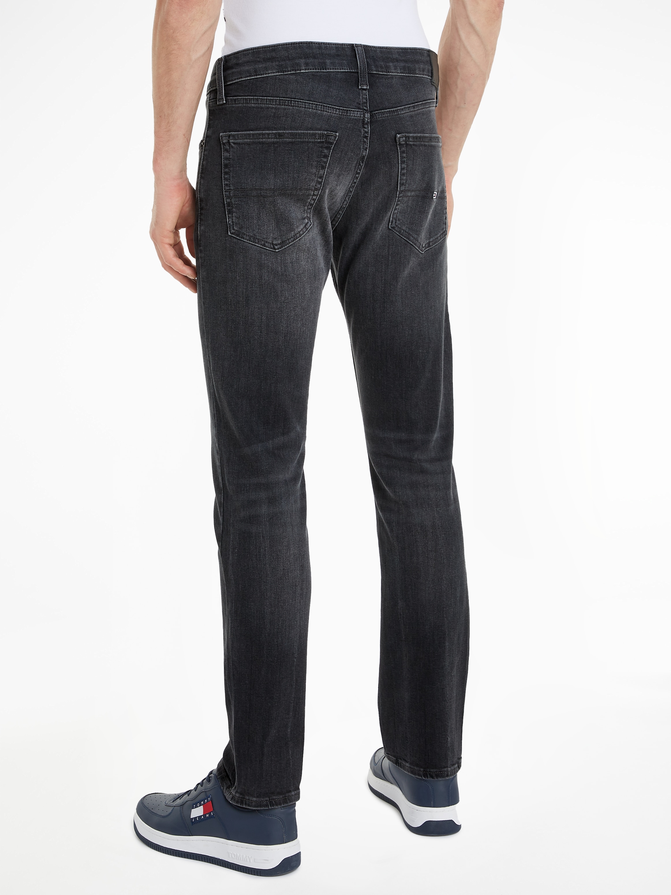 Tommy Jeans Slim-fit-Jeans »Scanton Slim«, Slim‑Fit‑Jeans mit mittlerer Leibhöhe, 5‑Pocket‑Design