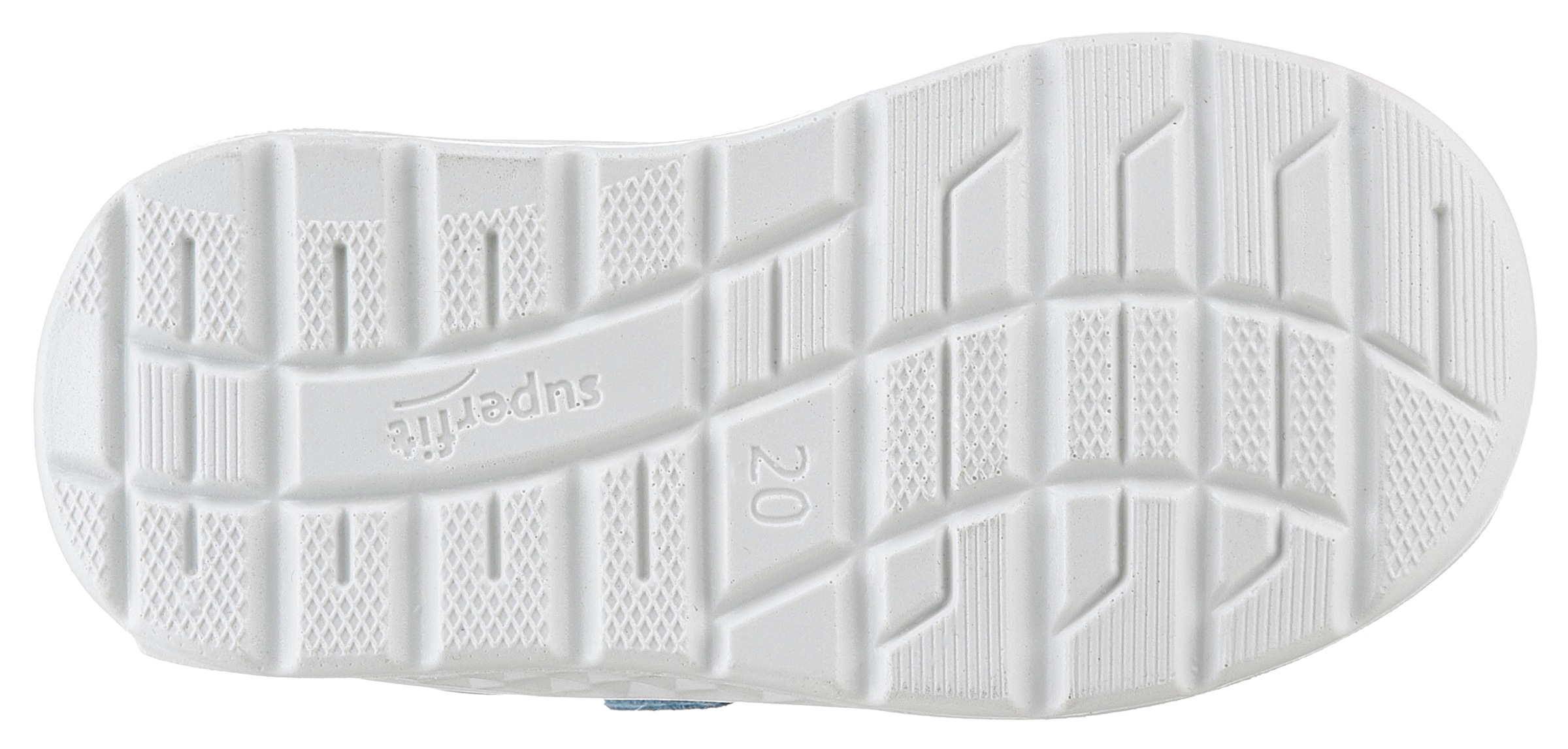 Superfit Klettschuh »BREEZE WMS: mittel«, Sneaker mit halbhohem Schaft, Größenschablone zum Download