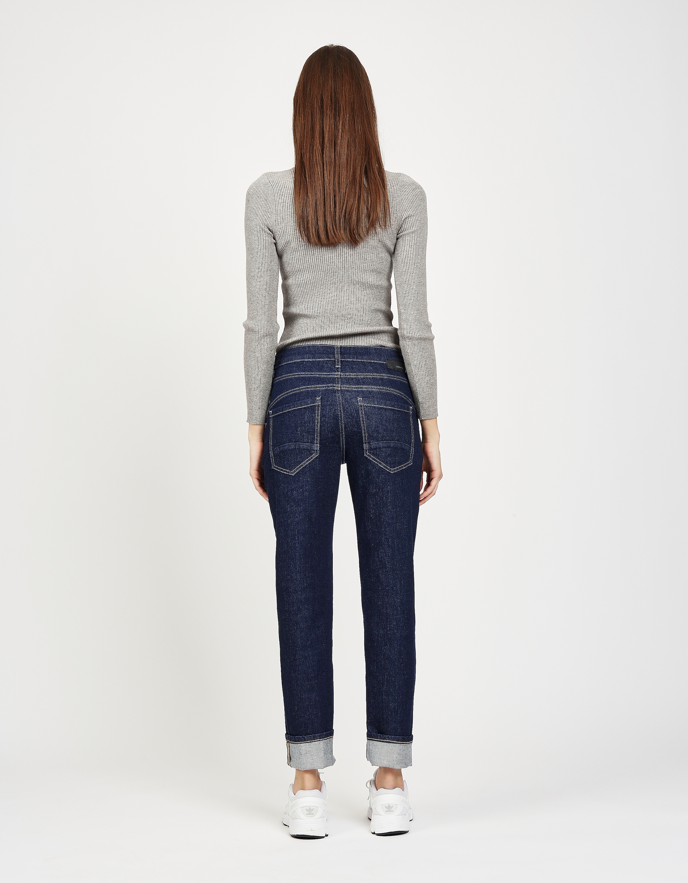 GANG 5-Pocket-Jeans »94JOLINE BOYFRIEND«, in cropped Länge