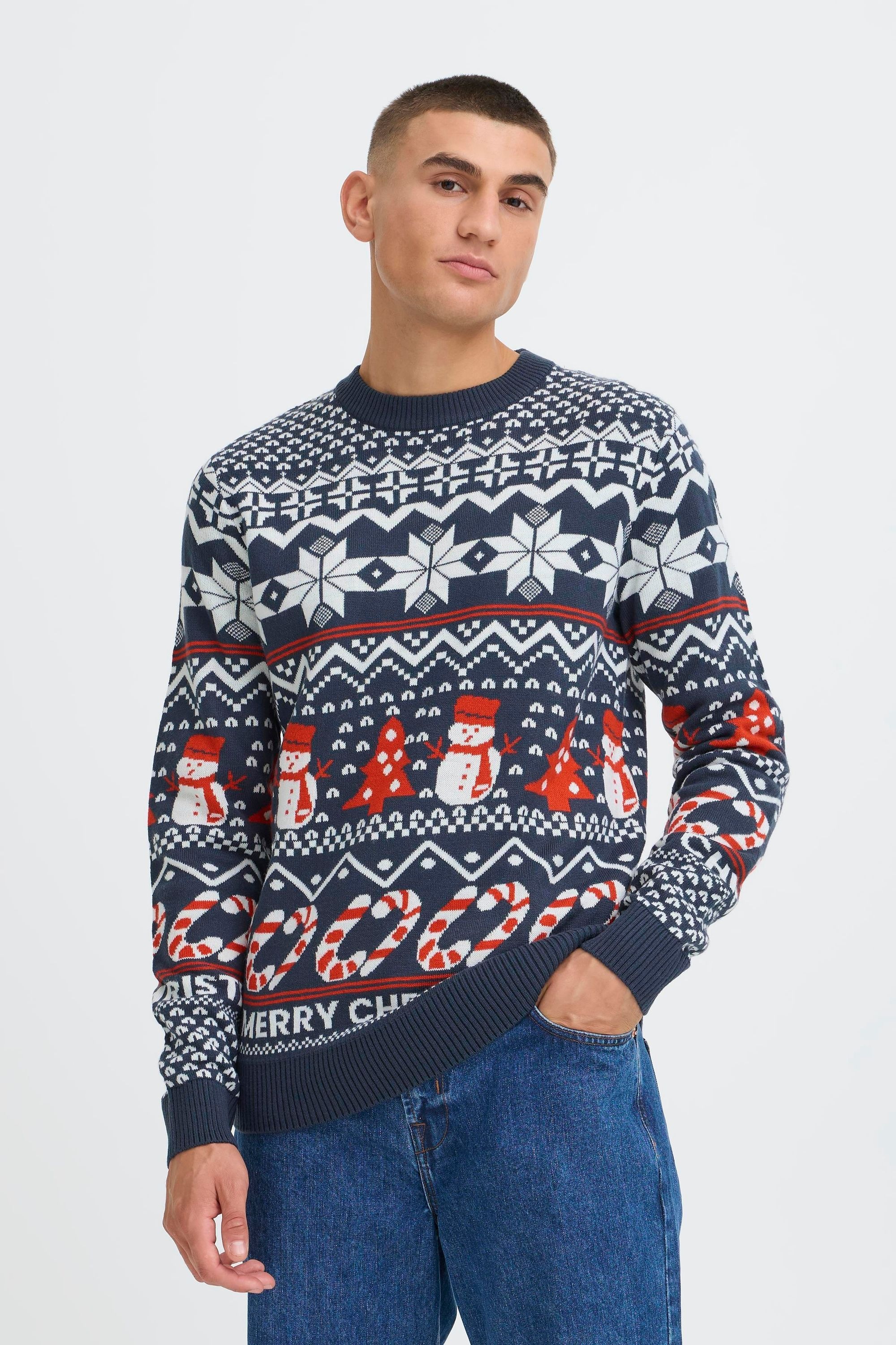 !Solid Strickfleece-Pullover »Strickpullover SDPAJA«