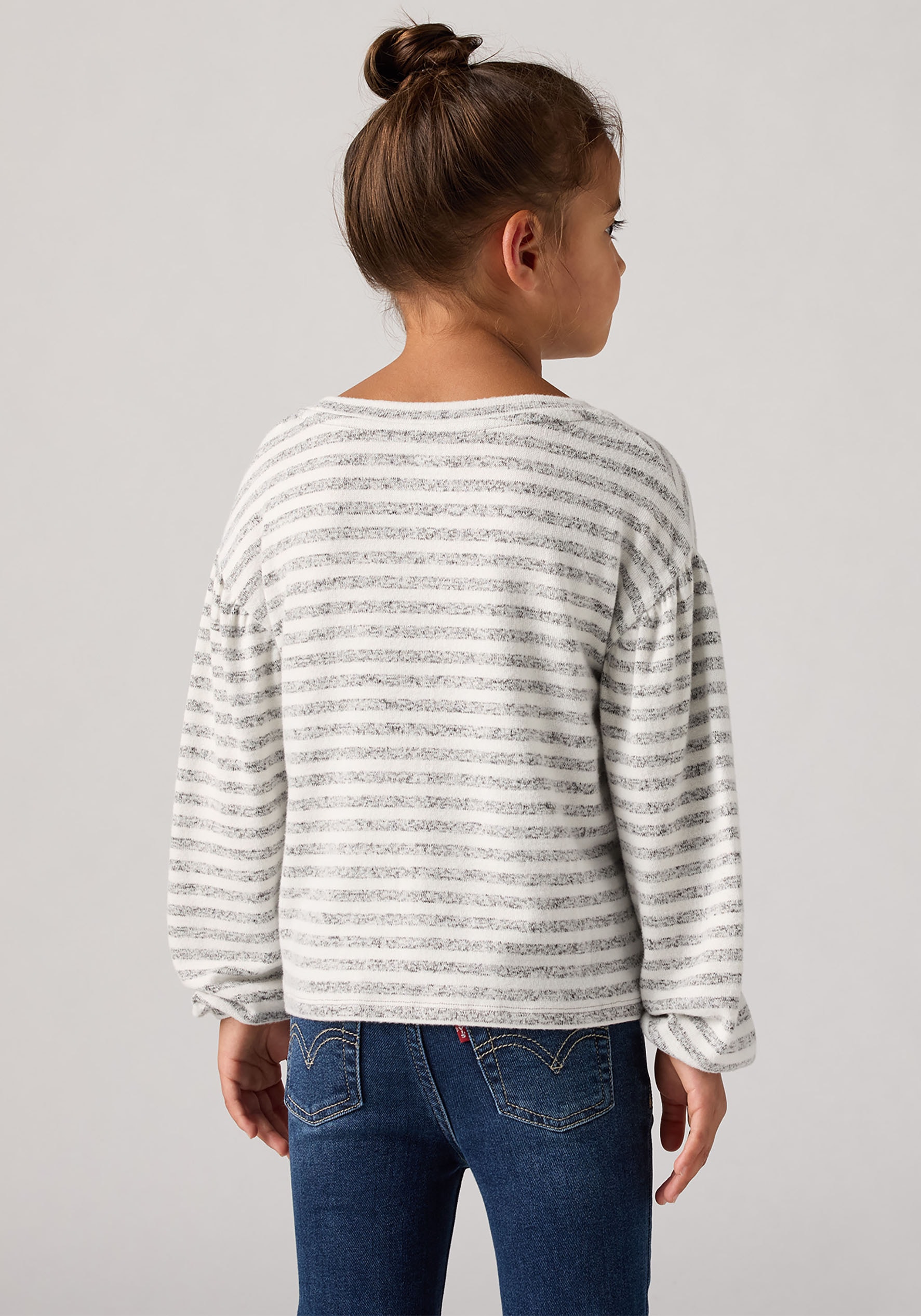 Levi's® Kids Langarmshirt »LVG HACCI STRIPED LS KNIT TOP«, in Ringeloptik, for Girls
