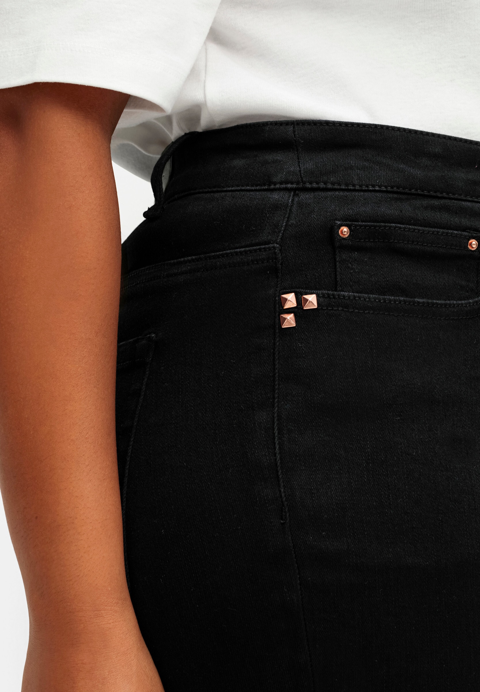 Sheego Bequeme Jeans »Stretch-Jeans Skinny Jeans mit Bodyforming-Effekt« Skinny mit Bodyforming-Effekt