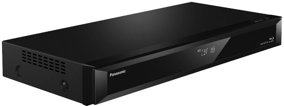 Panasonic Blu-ray-Rekorder »DMR-BST760/5«, 4k Ultra HD, Miracast (Wi-Fi Alliance)-WLAN-LAN (Ethernet), 4K Upscaling-DVB-S/S2 Tuner, 500 GB Festplatte, mit Twin HD DVB S Tuner