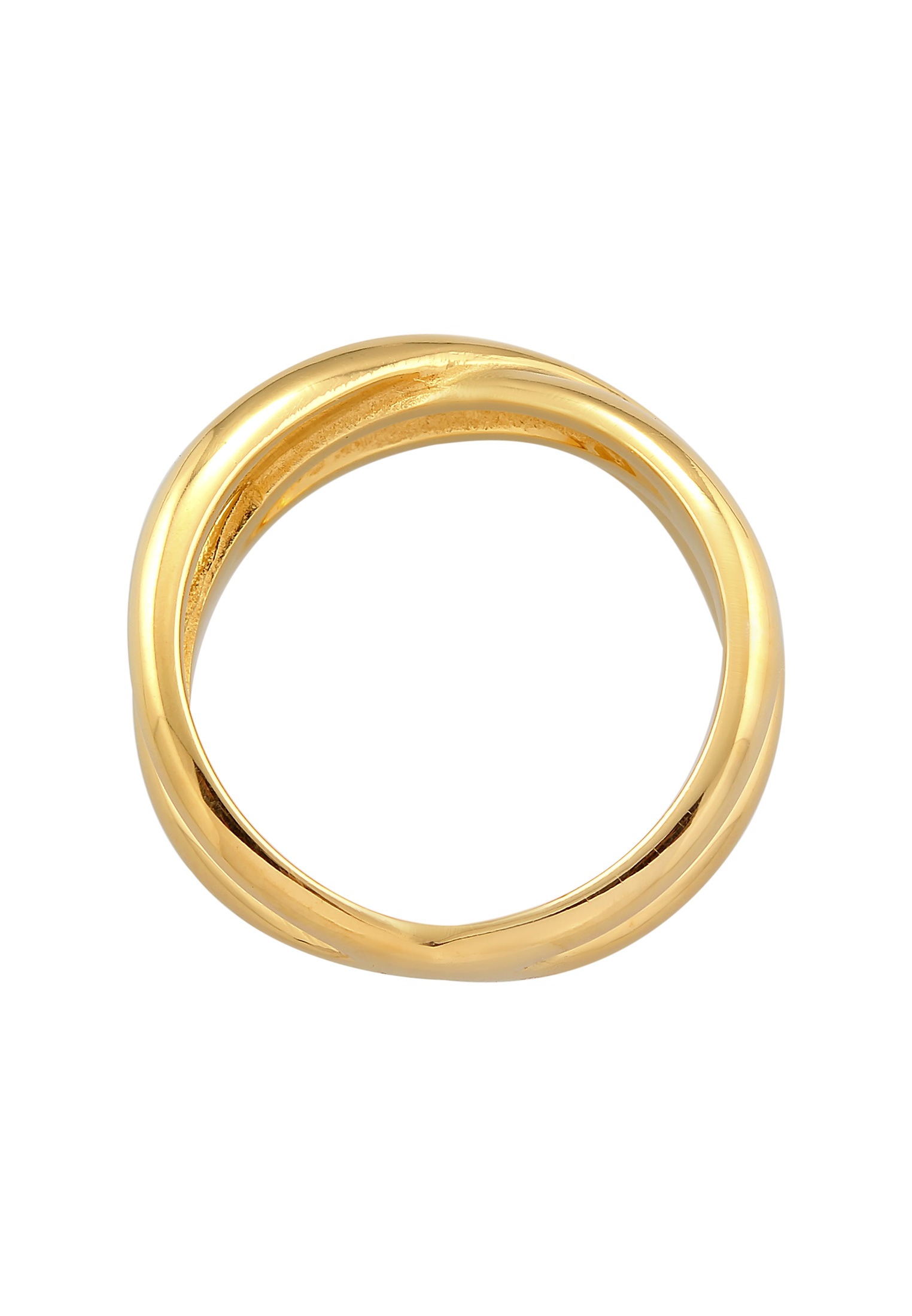 Elli Silberring »Ring X Wickelring Kreuz 925 Silber«