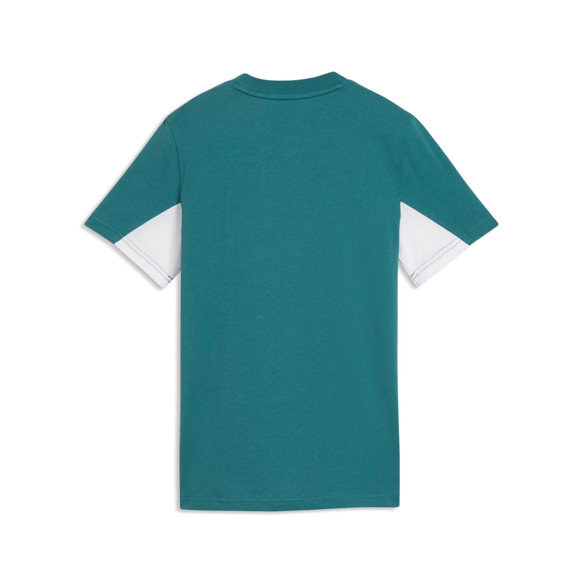 PUMA T-Shirt »ESS BLOCK TEE B« Regular Fit, Kurzarm-Design, bequemer Rundhalsausschnitt