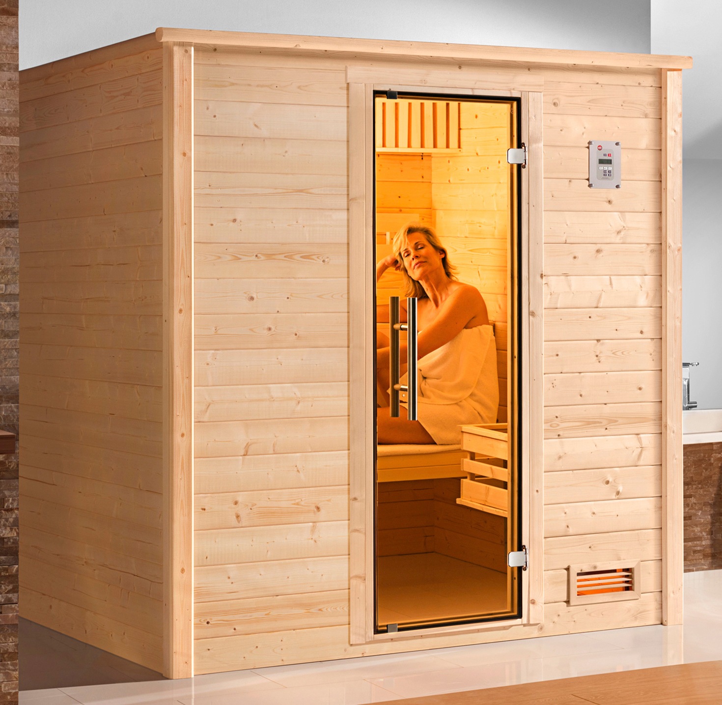 weka Sauna »Bergen 1«, ohne Ofen