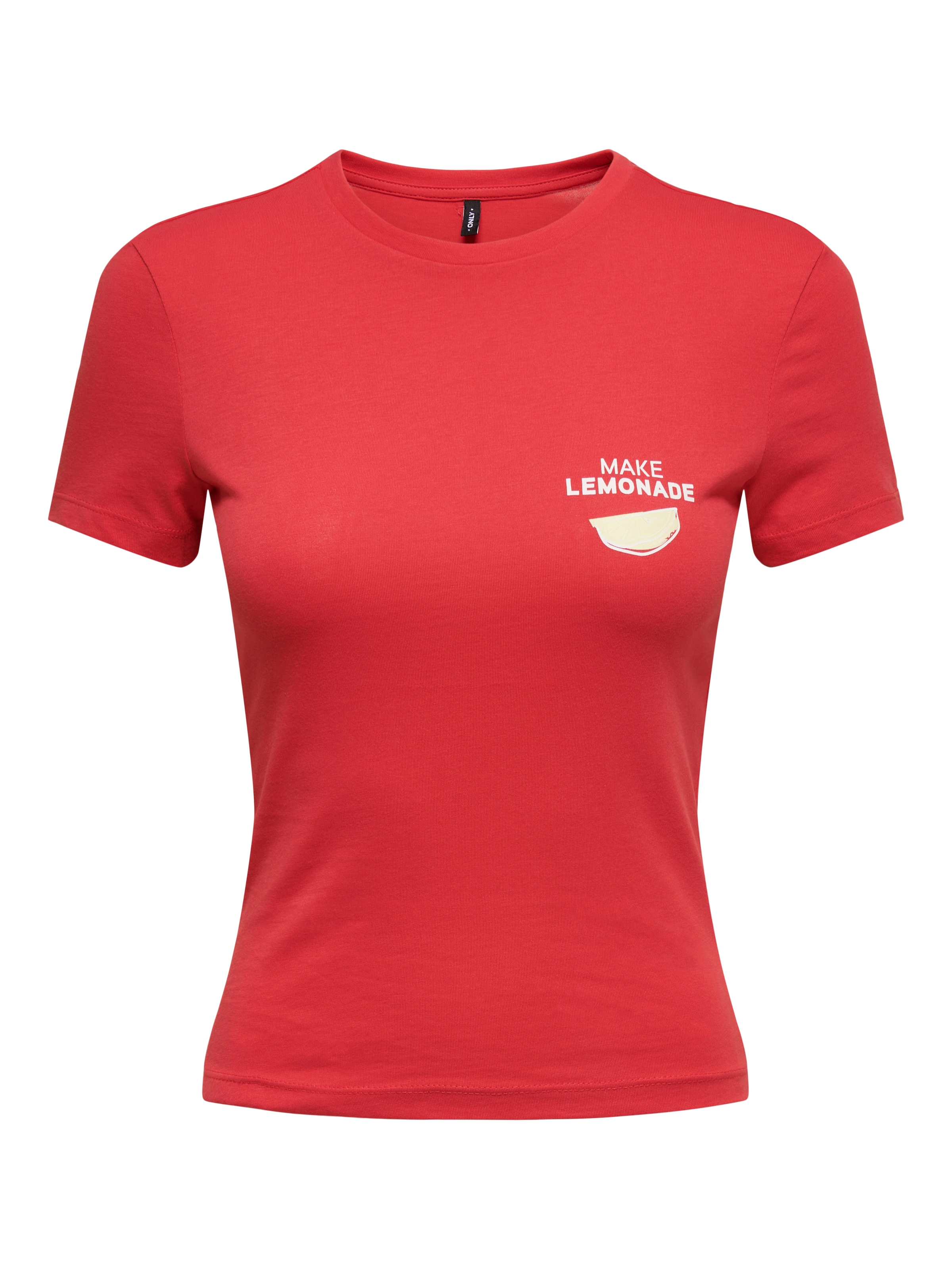 ONLY T-Shirt »ONLVIVVI S/S TEE BOX JRS« Baumwolle, Rundhals