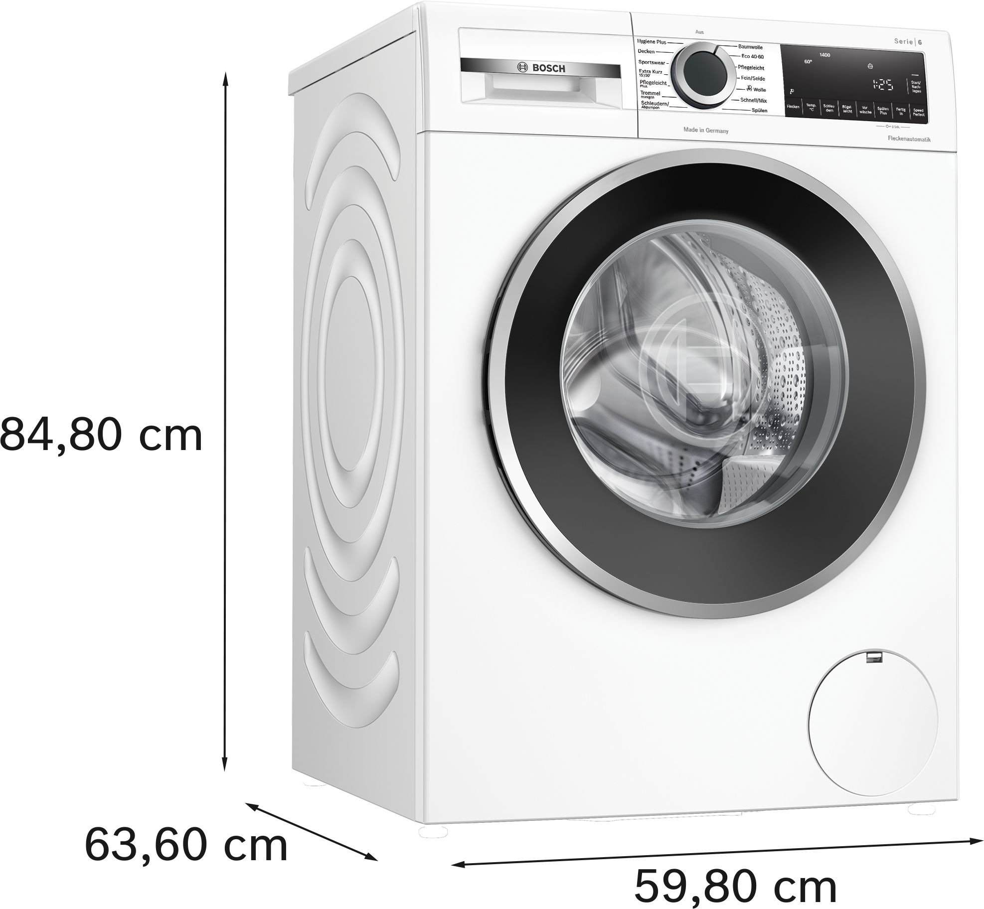 BOSCH Waschmaschine 6 »WGG244120«, 9 kg, 1400 U/min