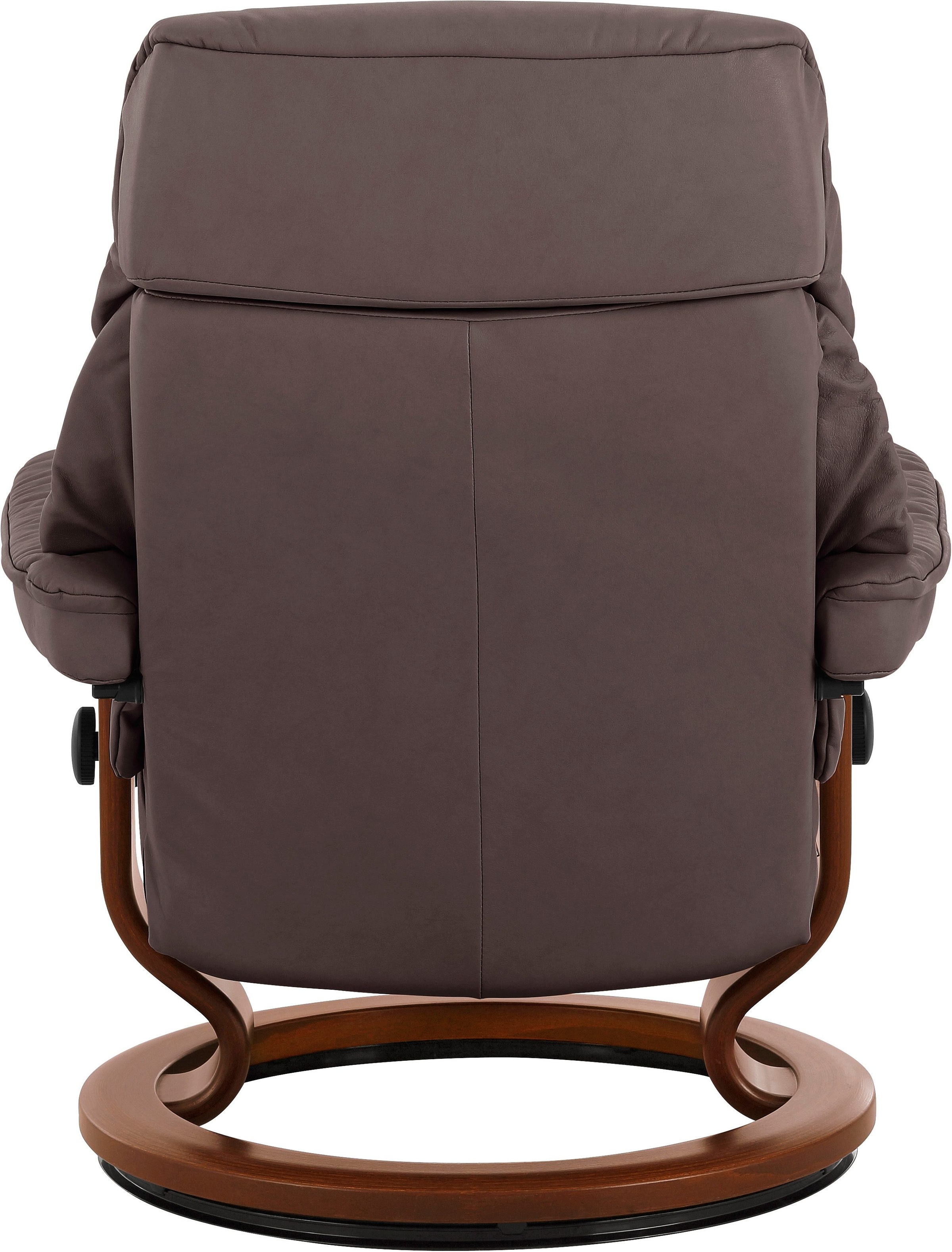 Stressless® Relaxsessel »Ruby« mit Classic Base, Größe M, Gestell Eiche, Wenge, Braun & Schwarz