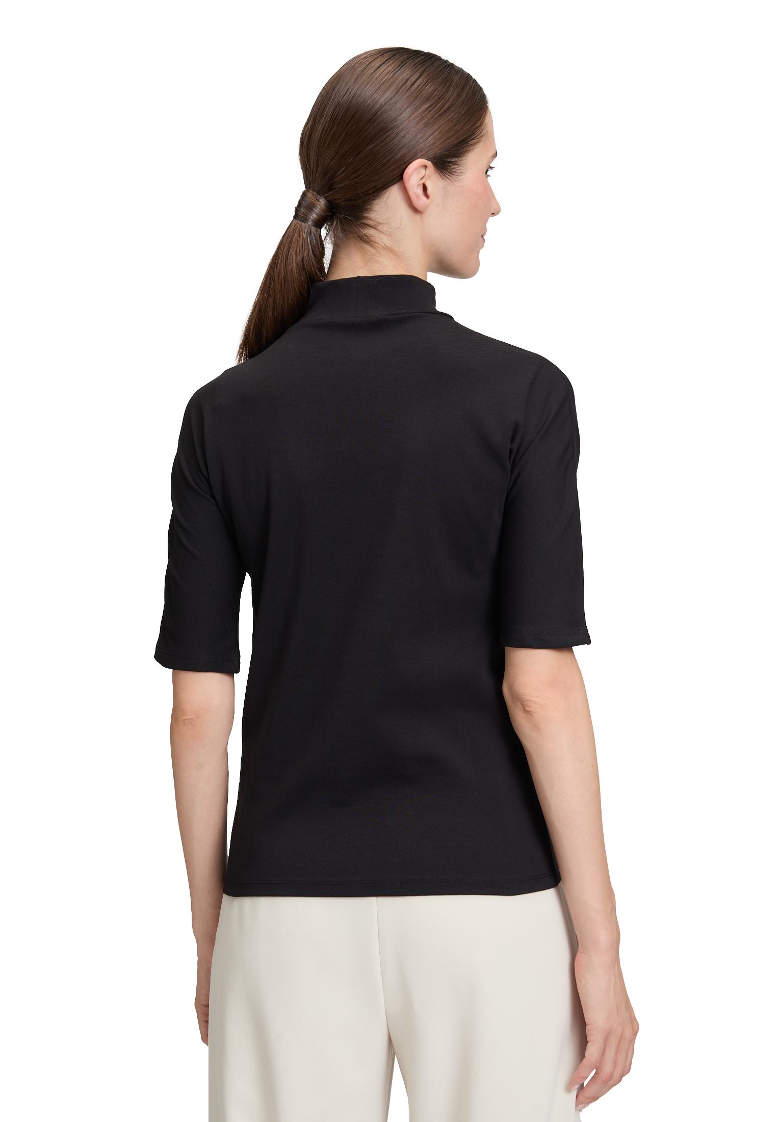 Betty Barclay Langarmshirt »Rollkragenshirt mit Stehkragen«