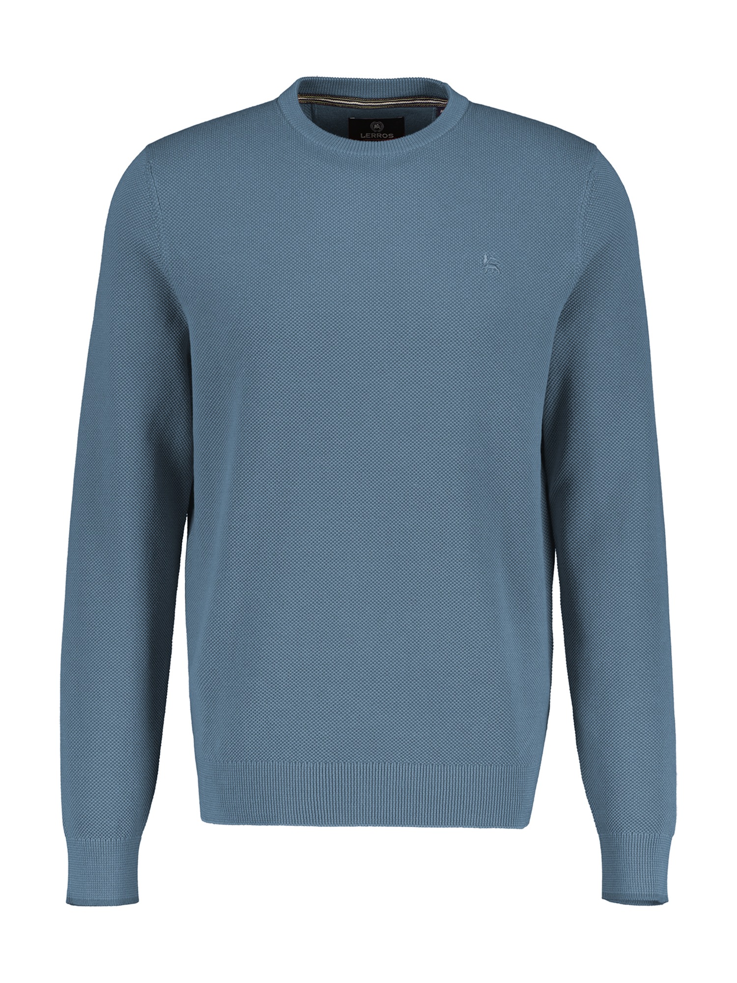 LERROS Strickpullover »LERROS Leichter Strickpullover mit schmaler Rippstruktur«