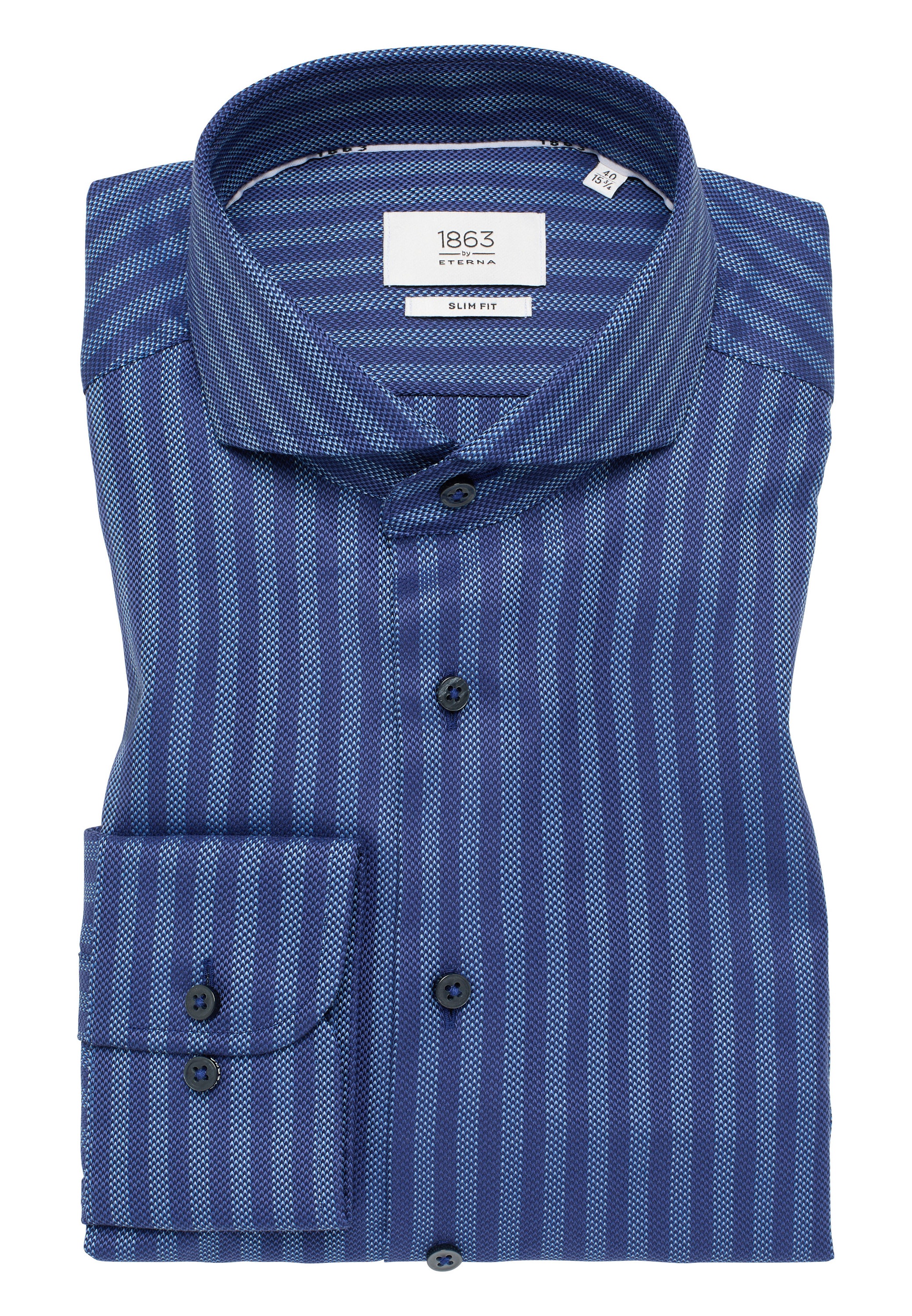 Eterna Langarmhemd »SLIM FIT«, NON IRON (bügelfrei)