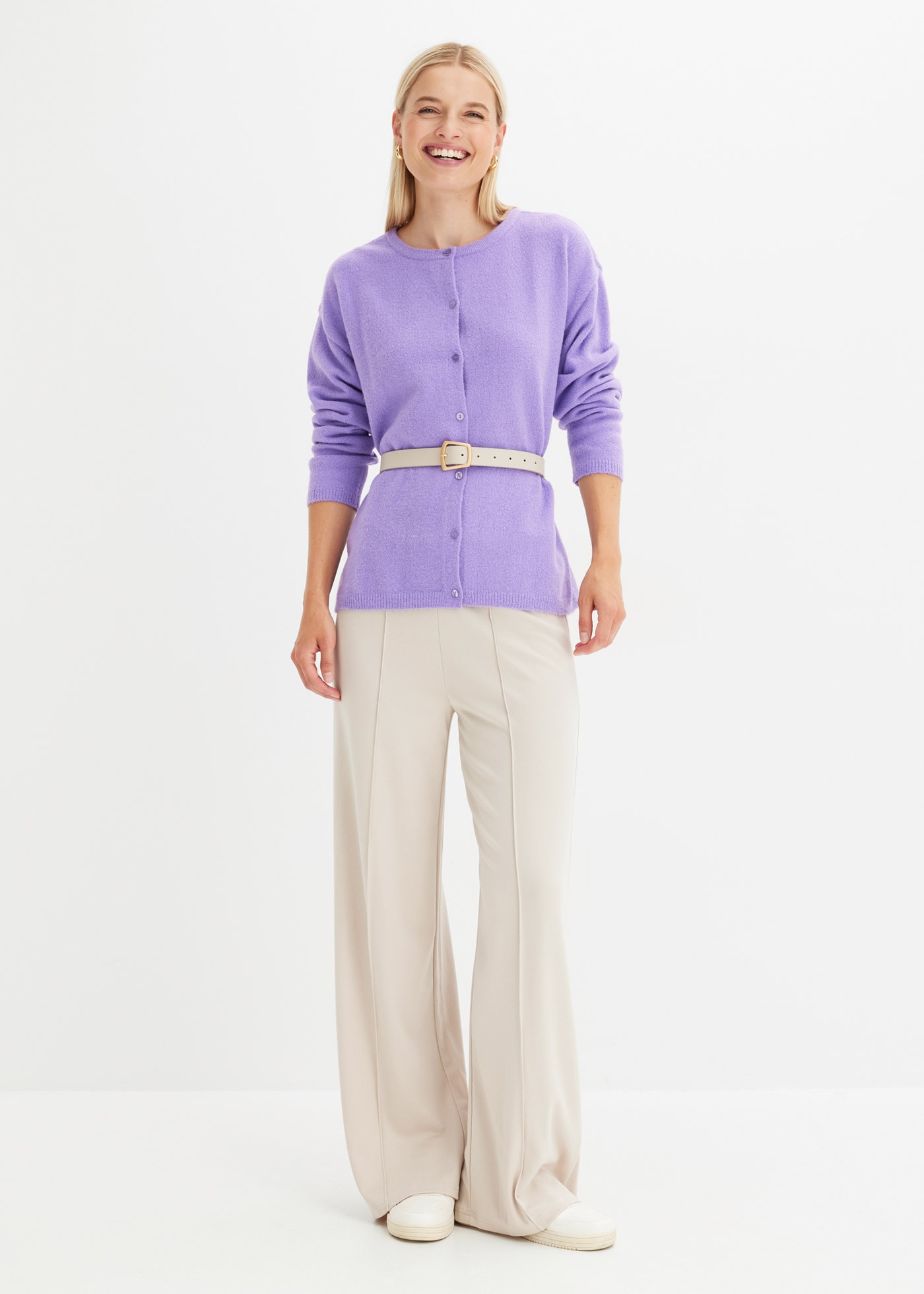 bonprix Strickjacke »Feinstrickjacke« Feinstrickjacke