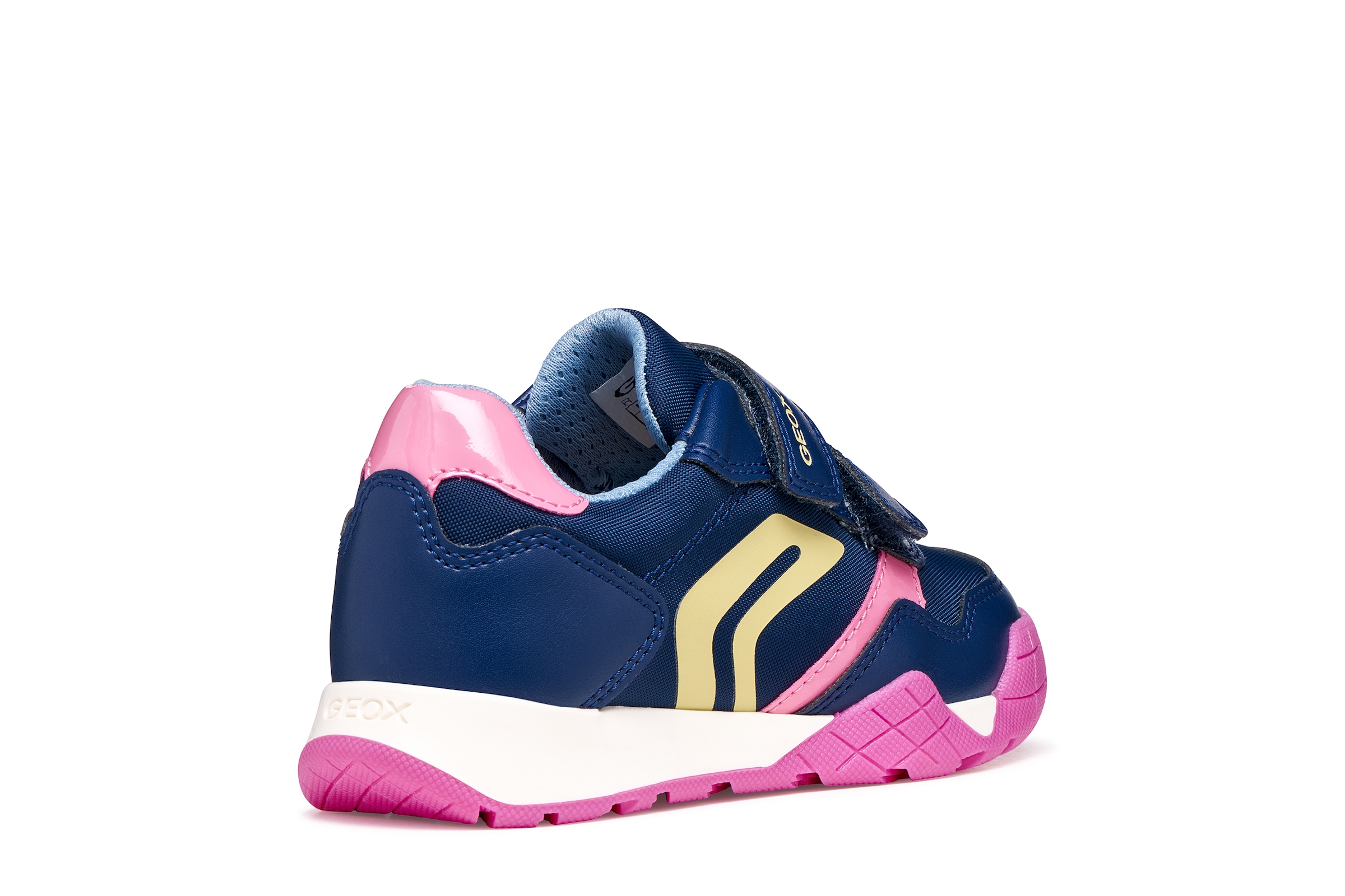 Geox Sneaker  Halbschuh mit Kontrastbesätzen, Größenschablone zum Download