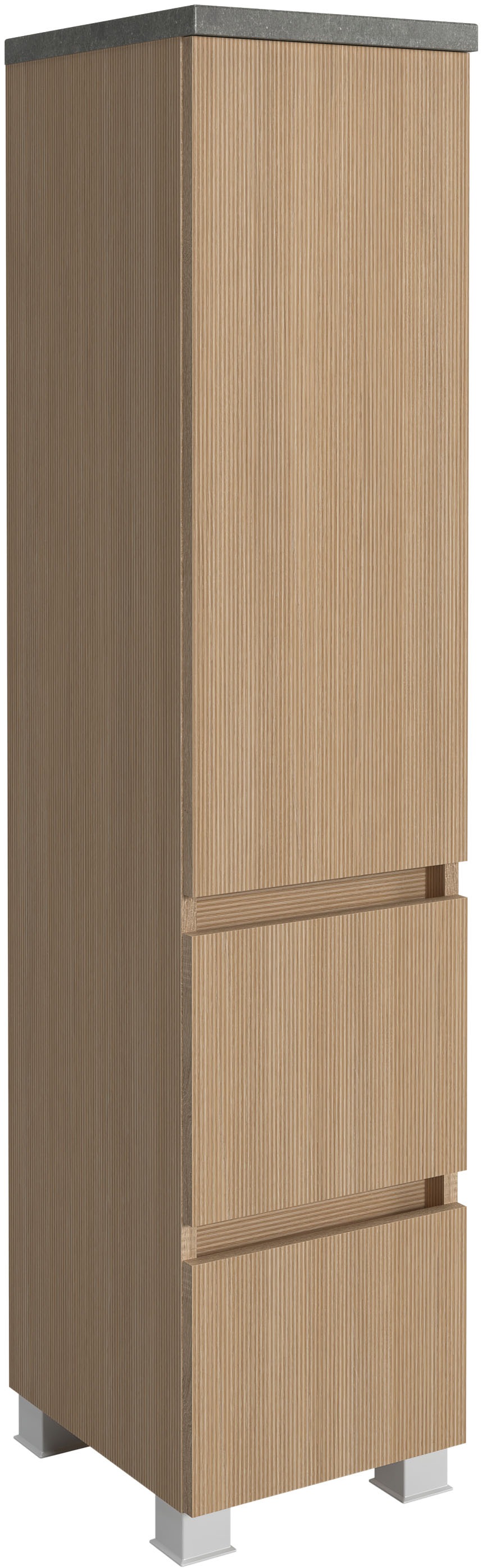 welltime Badmöbel-Set »Eixo«, Set 90 cm breit, Badmöbel mit LED-Beleuchtung