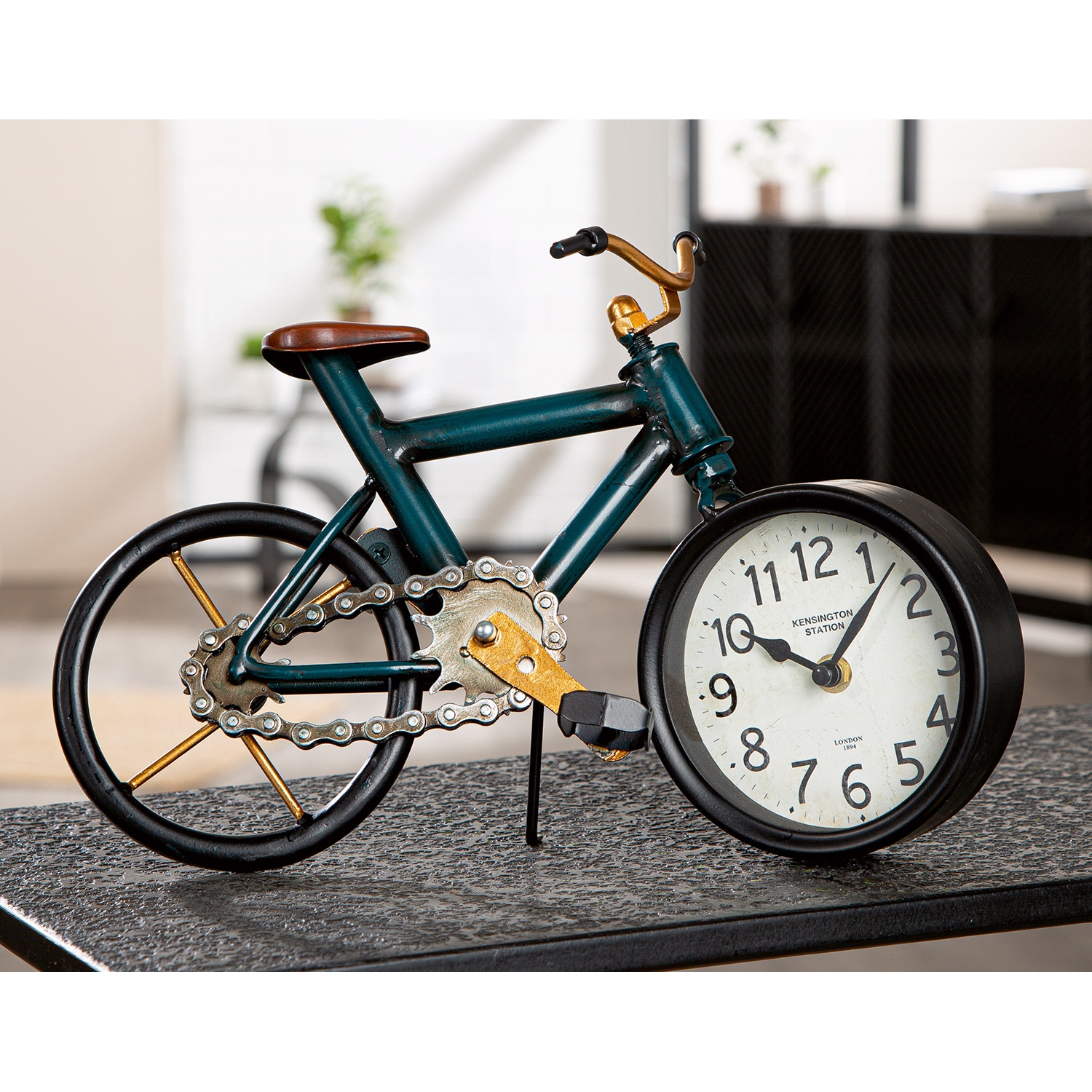 GILDE Tischuhr »Stand-/ Tischuhr Fahrrad«