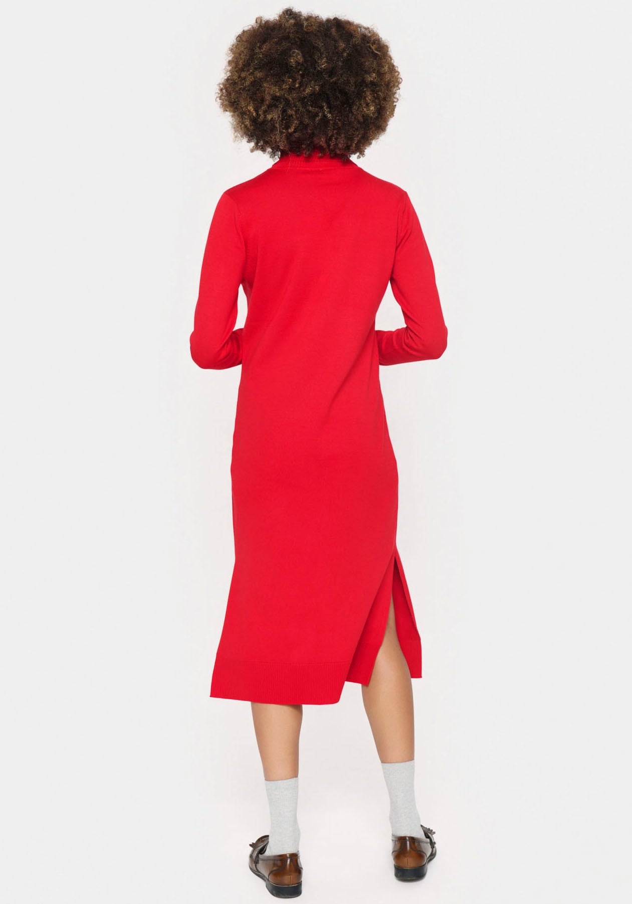 Saint Tropez Strickkleid »MilaSZ Roll Neck Long Dress«