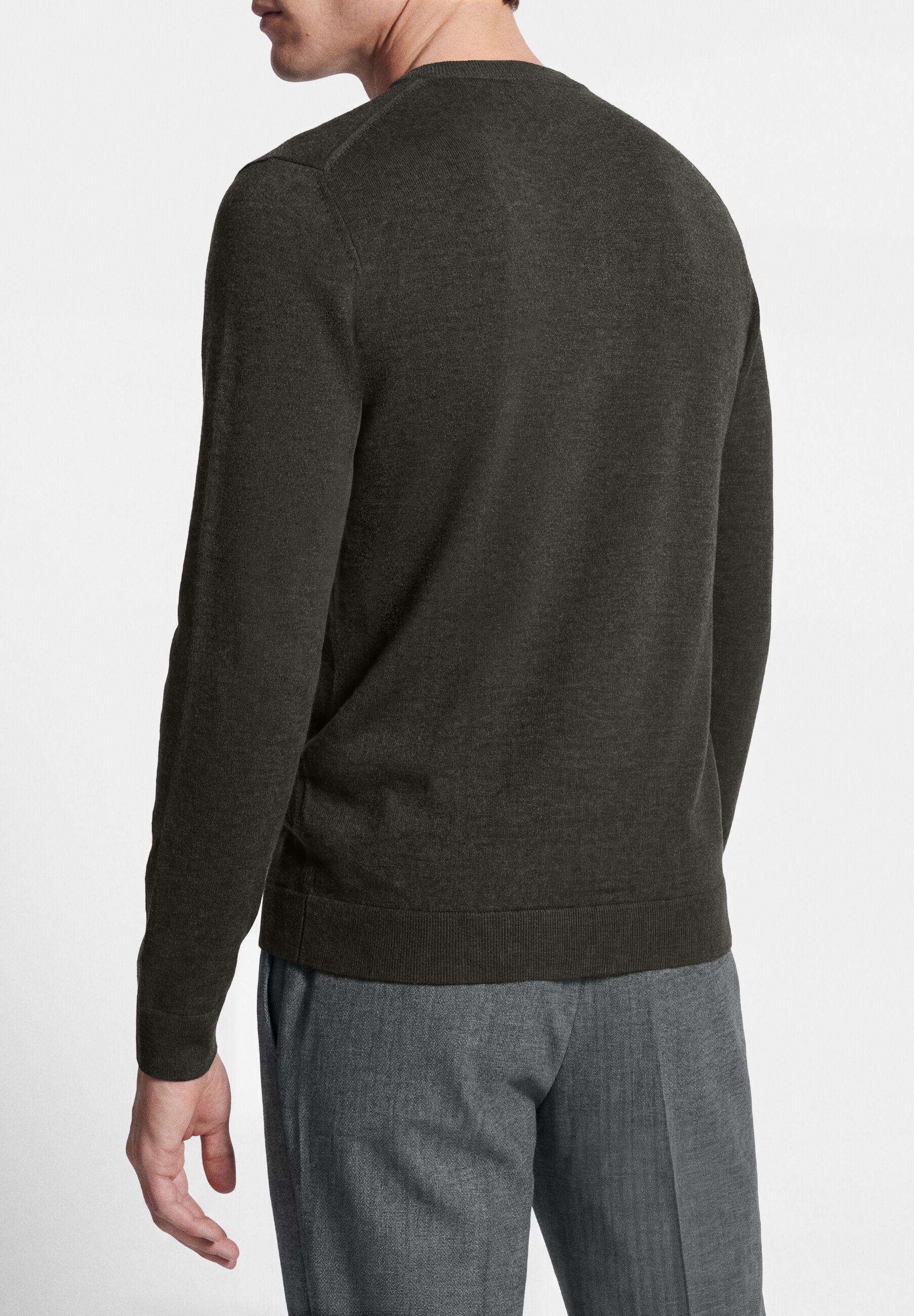 BENVENUTO. Rundhalspullover »BENVENUTO. Pullover AMOS« mit weichem Strickmaterial