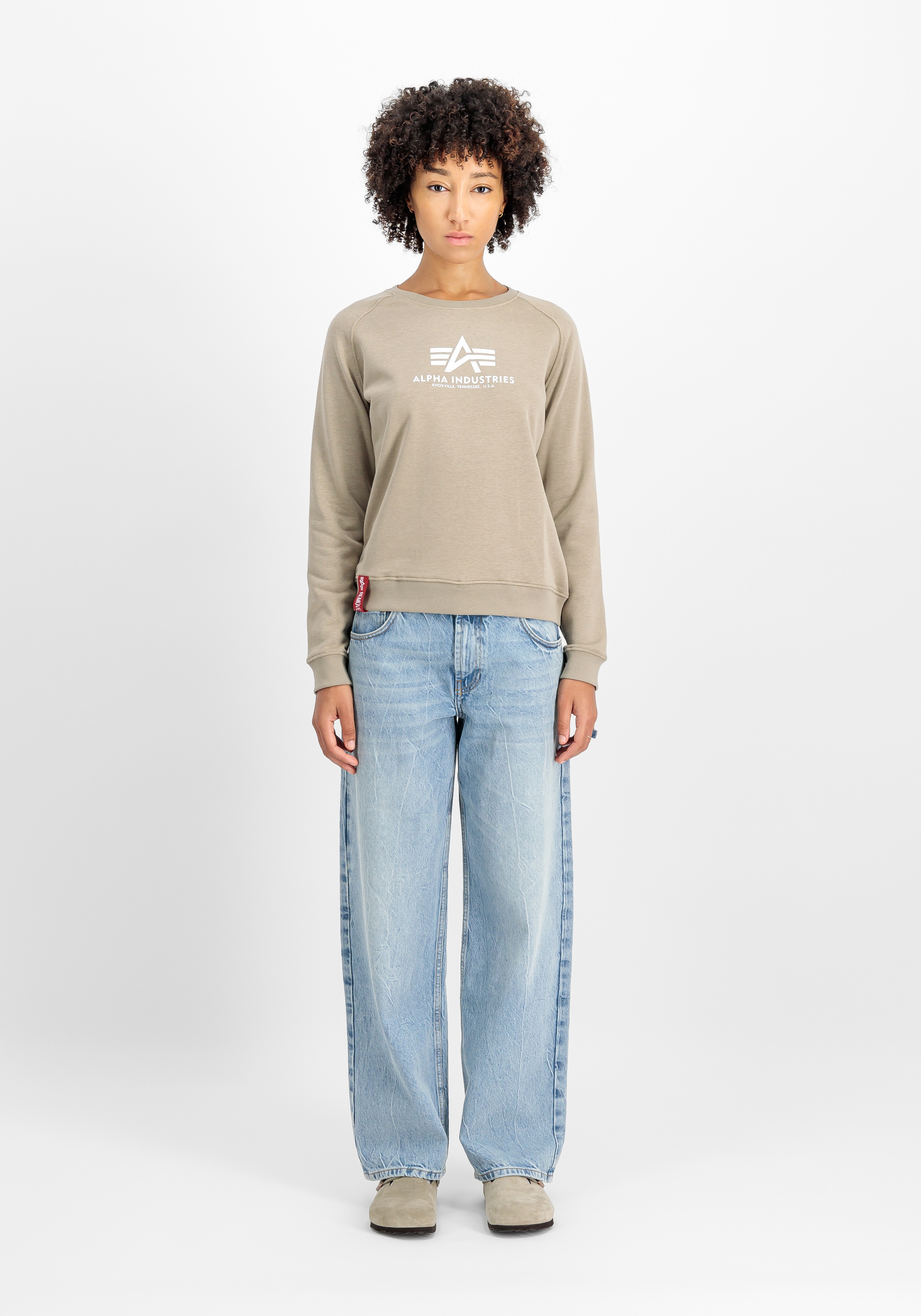 Alpha Industries Sweater »Alpha Industries Women - Sweatshirts New Basic Sweatshirt BL W«