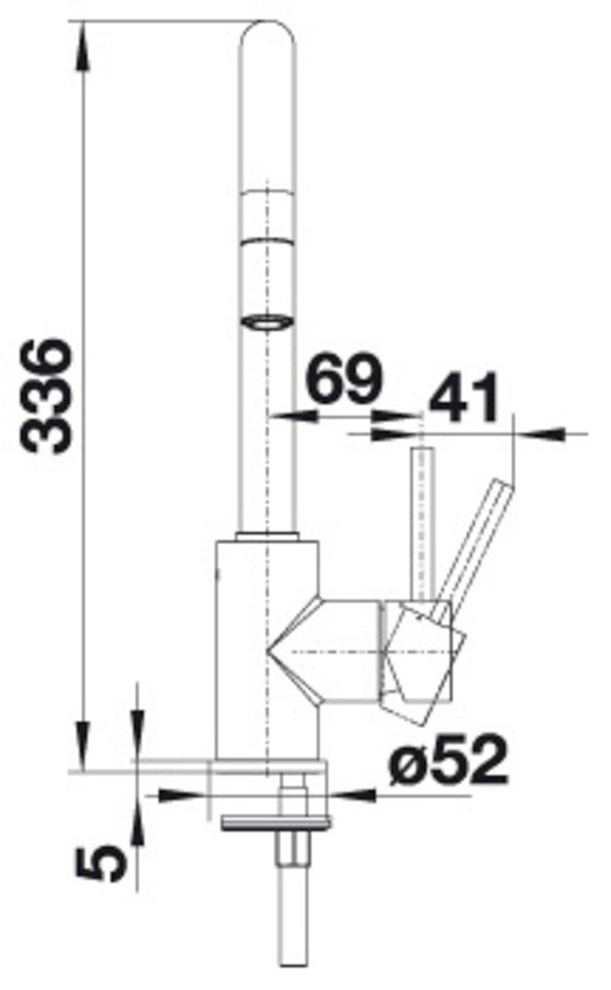 Blanco Küchenarmatur »MIDA-S« mit Ausziehbrause