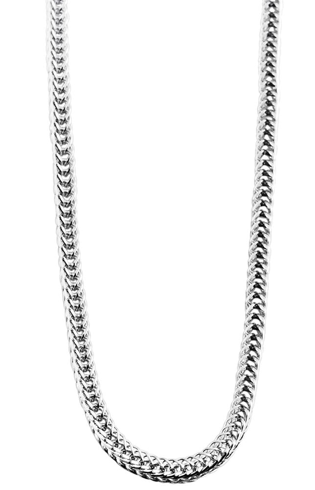 Adelia´s Gliederkette »Damen Halskette aus Edelstahl 50+5«