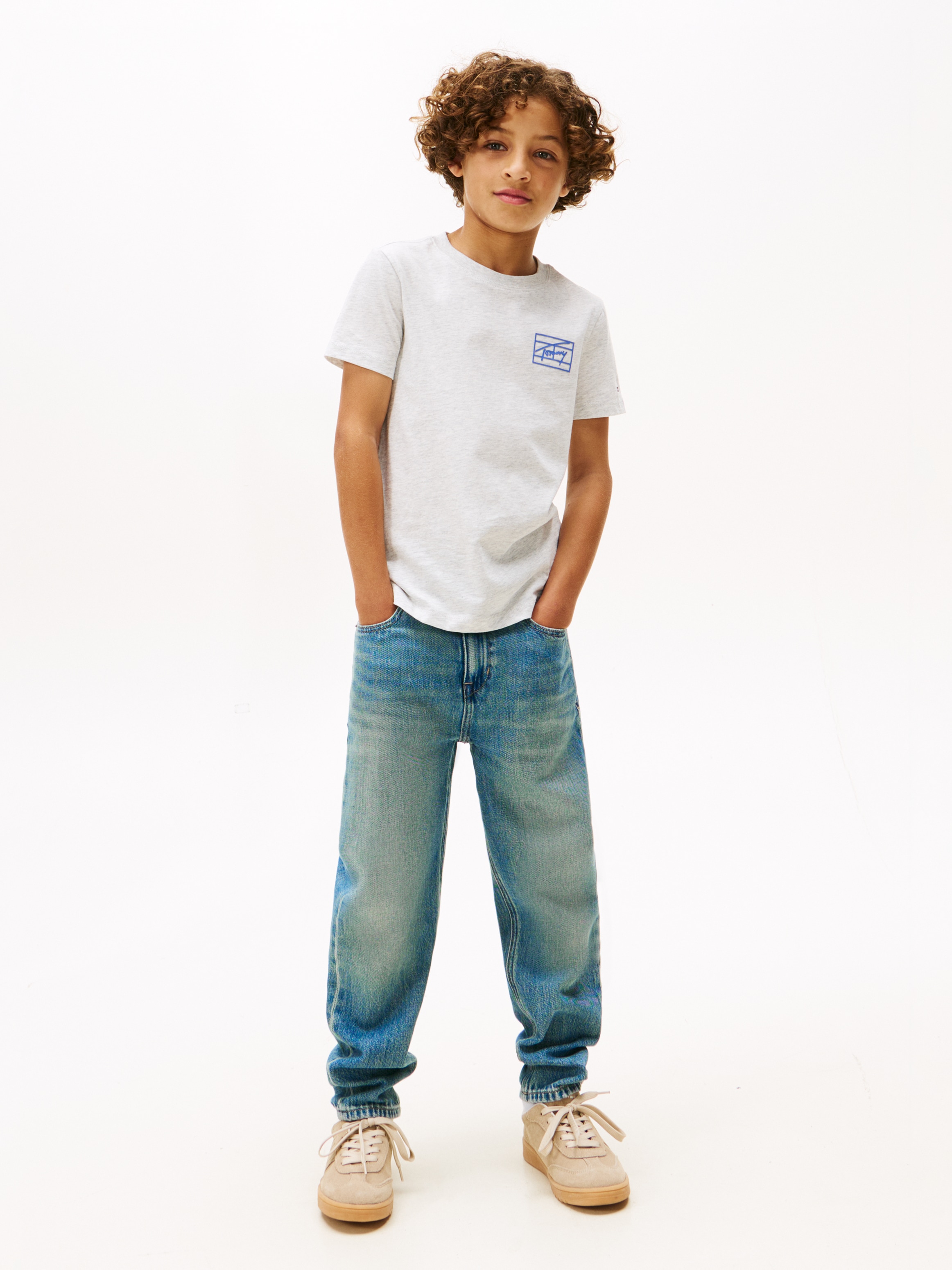 Tommy Hilfiger T-Shirt »VARSITY PRINT TEE SS«, Kinder bis 16 Jahre