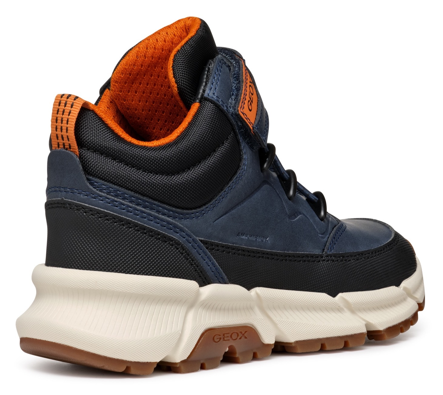 Geox Winterboots »J FLEXYPER PLUS BOY ABX«, High Top Sneaker, Schnürboots mit wasserabweisender TEX-Ausstattung