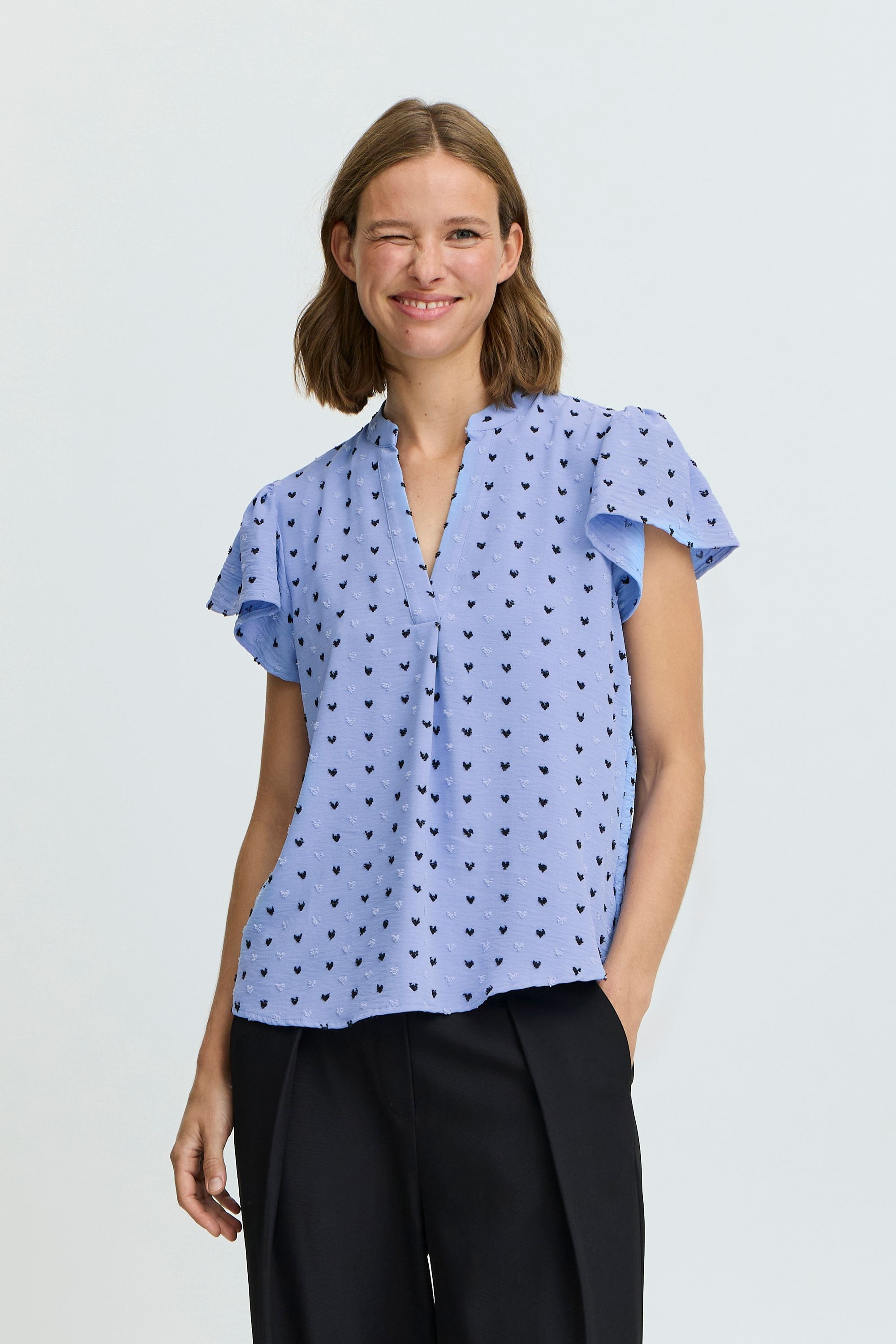 b.young Tunika »Tunika BYIPRIK SS BLOUSE -«