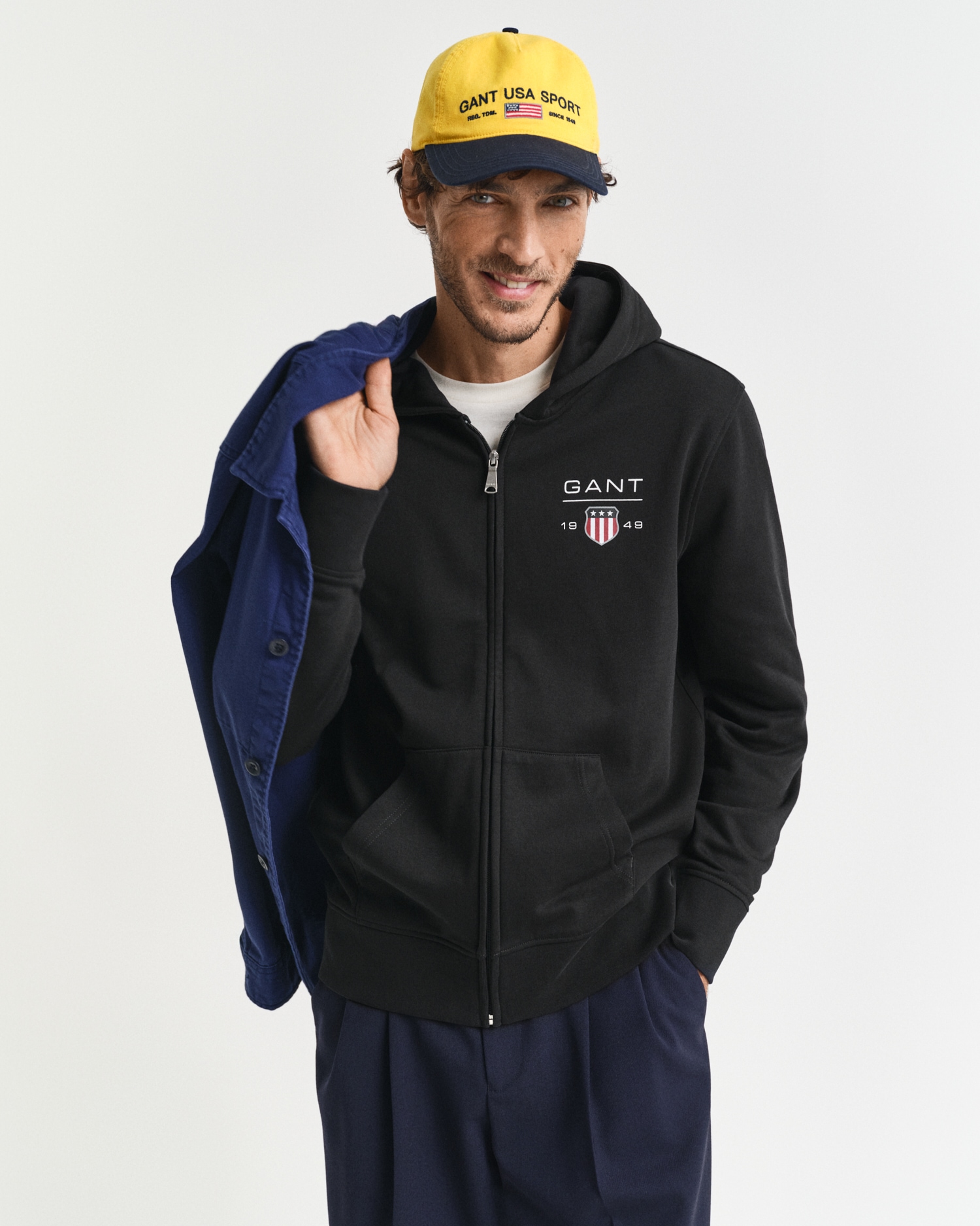 Gant Kapuzensweatjacke »GRAPHIC FULLZIP HOODIE«