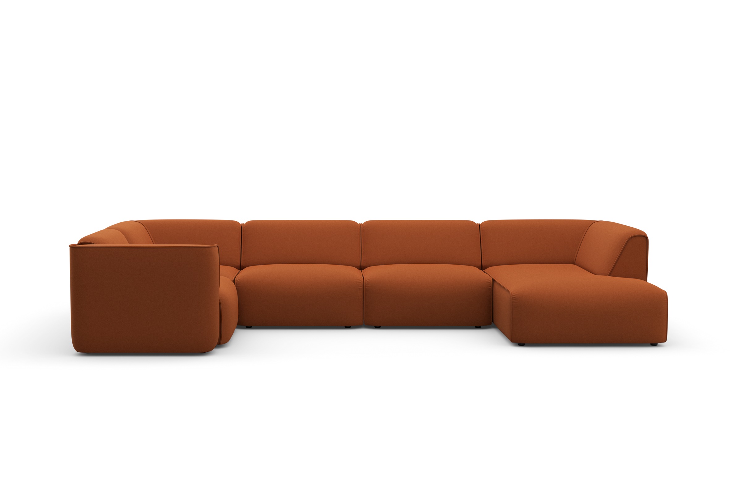 OTTO home Wohnlandschaft »Merid U-Form, B: 367 cm« jederzeit durch Module erweiterbar