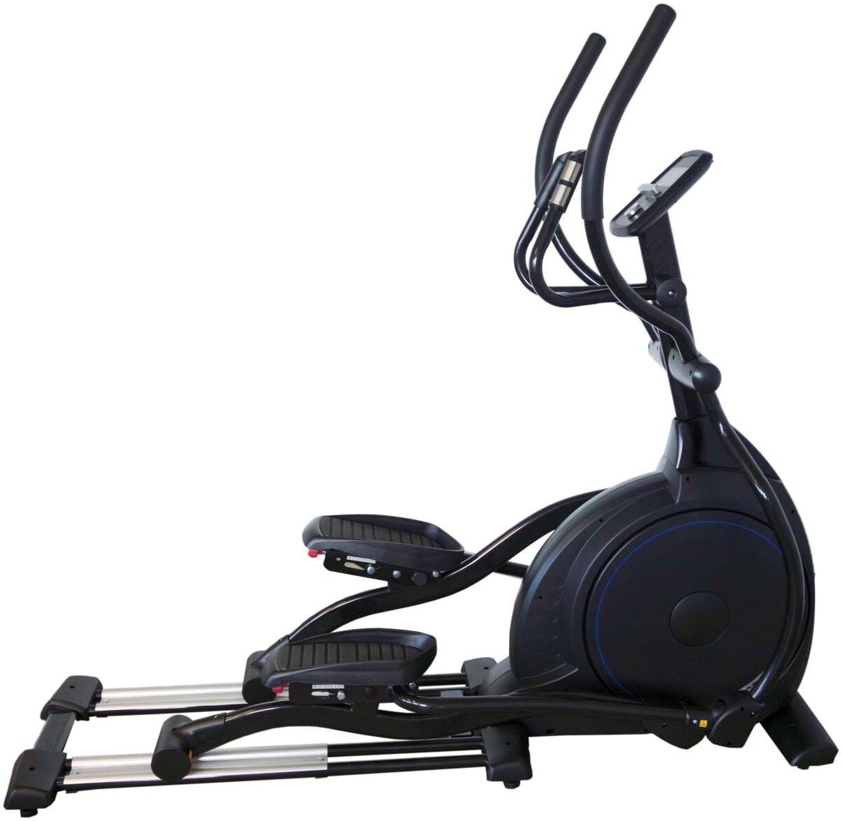 U.N.O. Fitness Ellipsentrainer »XE 5500« Schwungmasse ca. 30 kg, 16 Widerstandsstufen in schwarz
