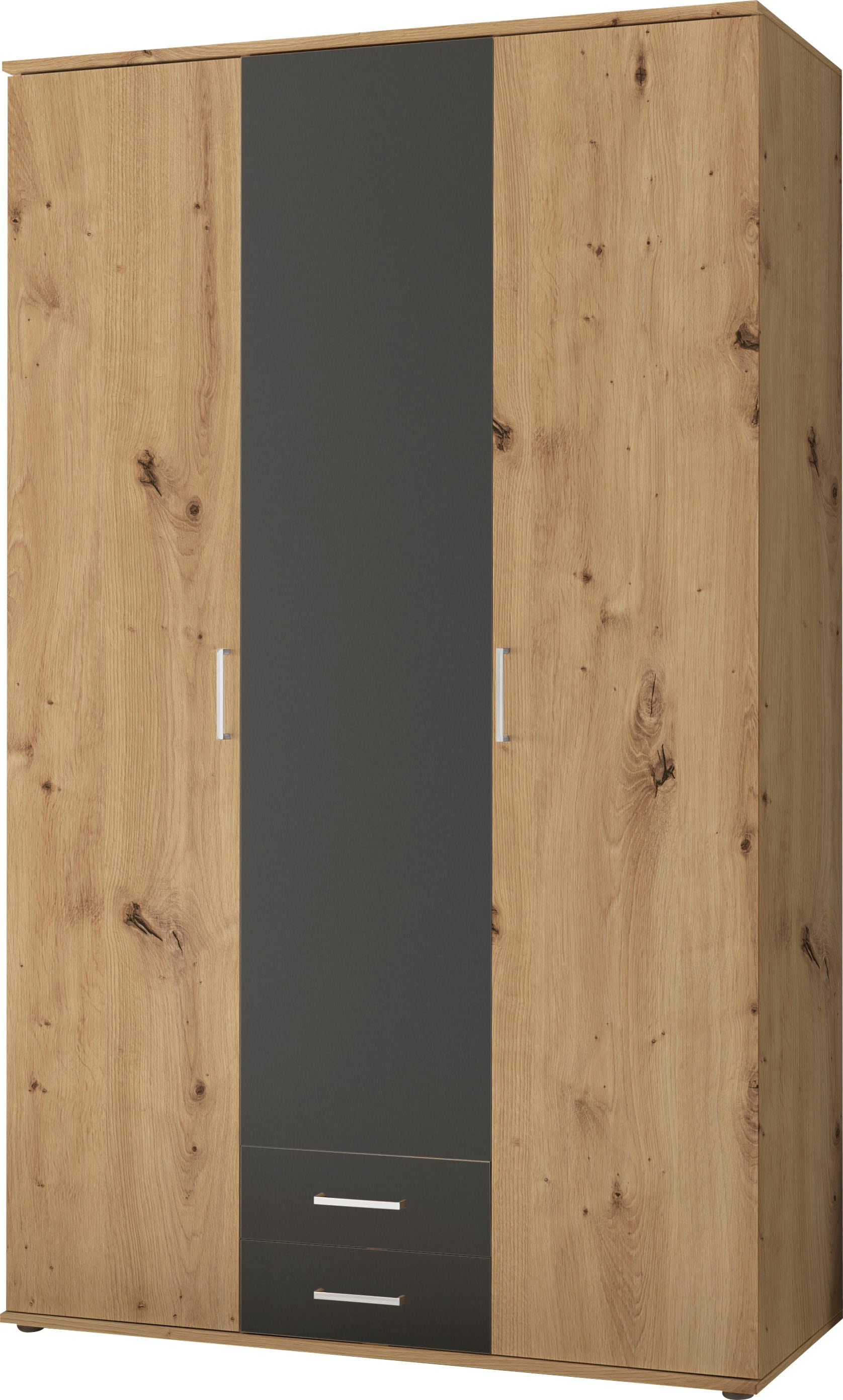 Schlafkontor Kleiderschrank »Marburg Bestseller Schrank Garderobe mit Schubladen«, Schlafzimmerschrank in Top Qualität, in 2 Breiten