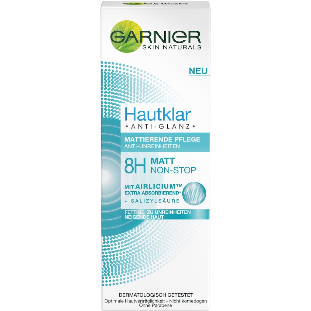 GARNIER Feuchtigkeitscreme »Hautklar Anti-Glanz Mattierende Pflege«