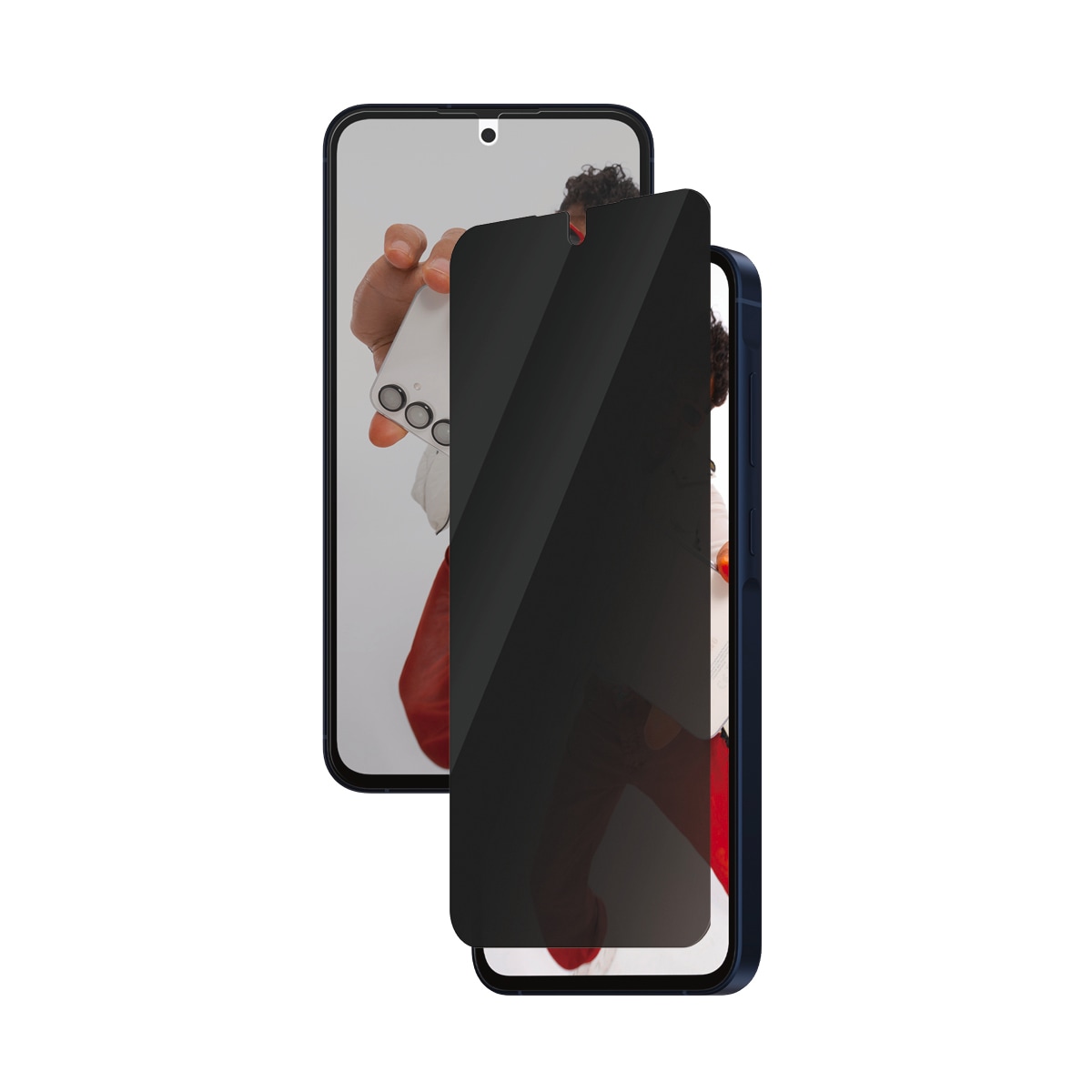 SAFE by PanzerGlass Displayschutzglas »Side-View Privacy Screen Protector«, für Samsung Galaxy A56, Blickschutzfolie, Schutzfolie, Bildschirmschutz, kratz- & stoßfest