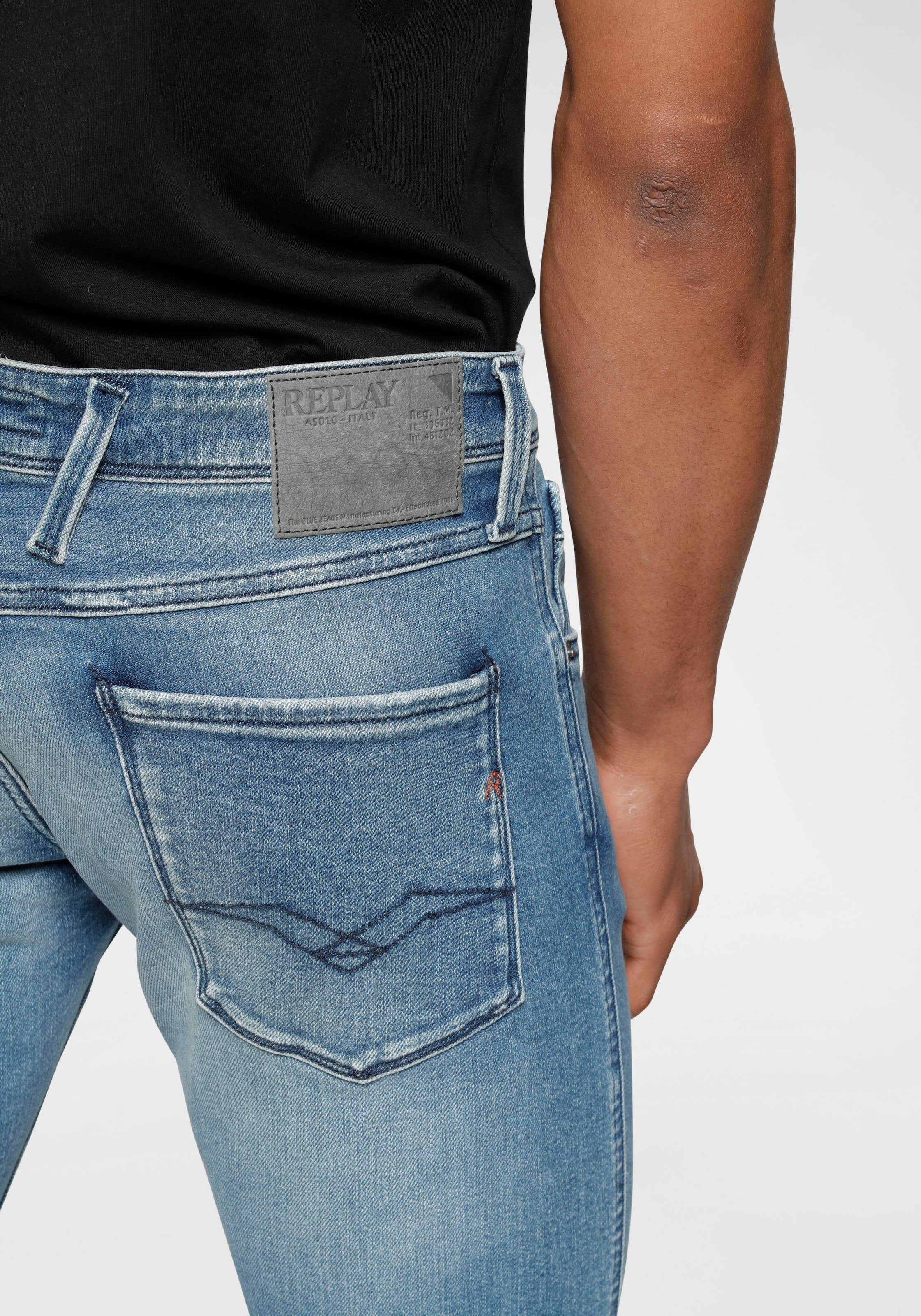Replay Slim-fit-Jeans »Anbass Superstretch«