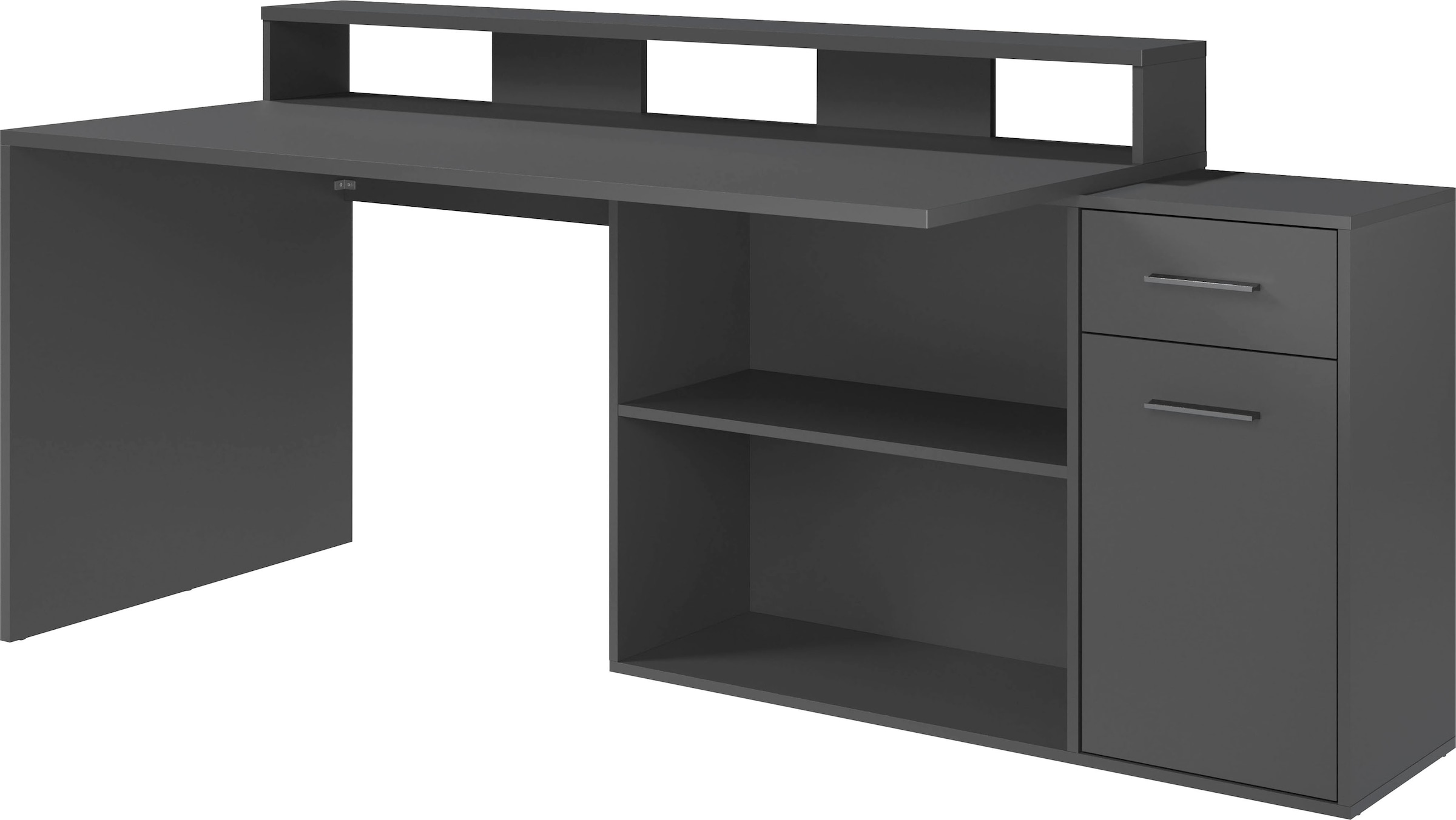 INOSIGN Schreibtisch »Chester«, (2 St.), Gamingtisch mit Lowboard - Arbeitstisch Maße (B/T/H) 160/115/92 cm