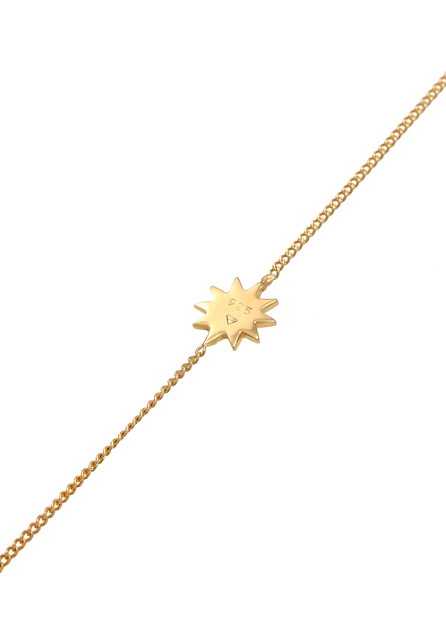 Elli Armkette »Armband Armkettchen Sonne Astro 925 Silber«