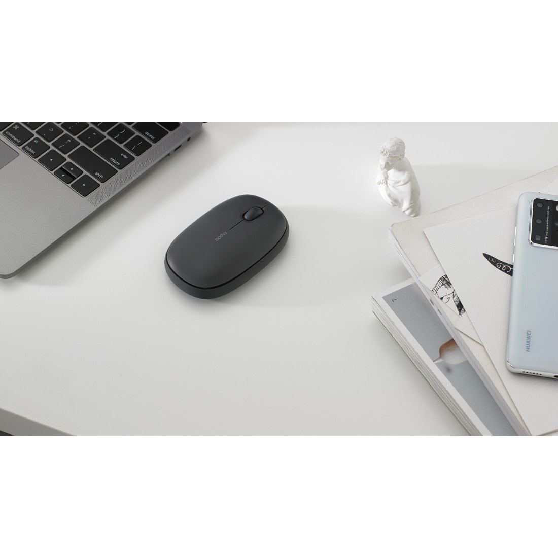 Rapoo Maus »M660 Silent Kabellose lautlose Multi-Mode-Maus, 2.4 GHz, 1300 DPI« Bluetooth | kabellos