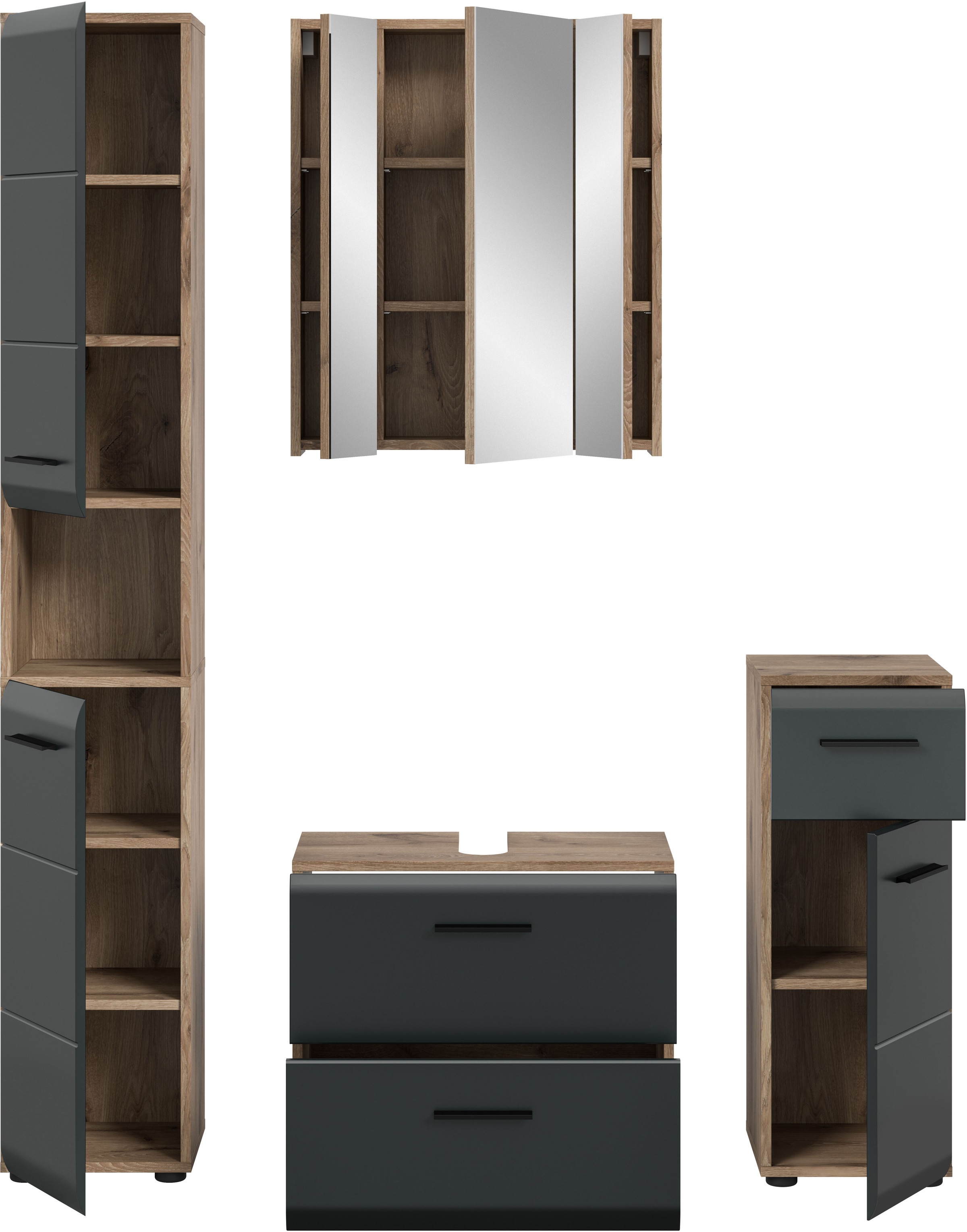 INOSIGN Badezimmer-Set Set, 4 Stk. tlg.