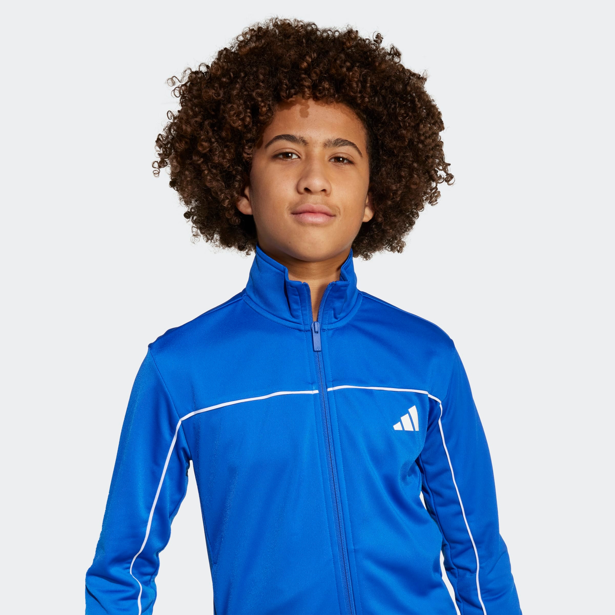 adidas Sportswear Trainingsanzug »COLOUR POP AUS TRIKOT FÜR KINDER« 2 Stk. für Kinder und Teens, zweiteiliges Set, mit Stehkragen