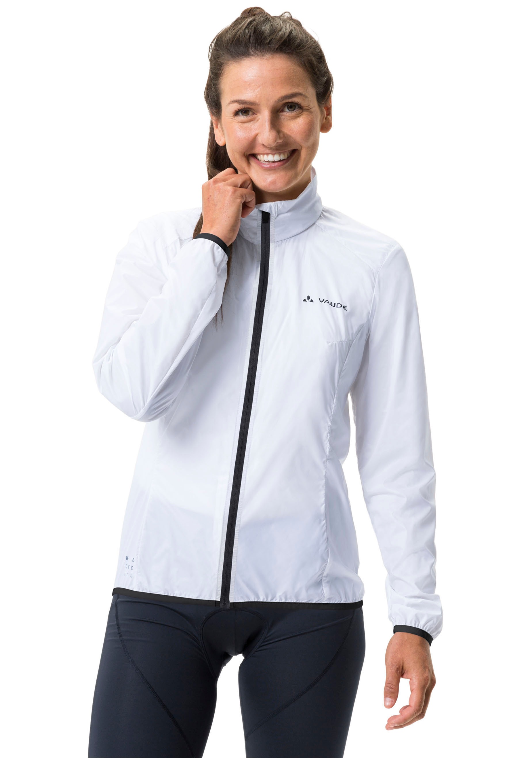 VAUDE Funktionsjacke »WOMEN'S MATERA AIR JACKET«, (1 St.), ohne Kapuze, Winddicht & Atmungsaktiv & Wasserabweisend