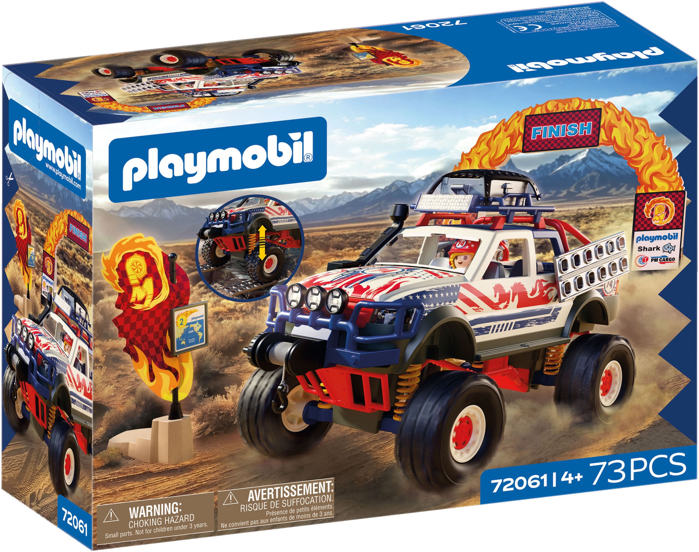 Playmobil® Konstruktions-Spielset »Offroad Truck (72061), City Action« Made in Europe