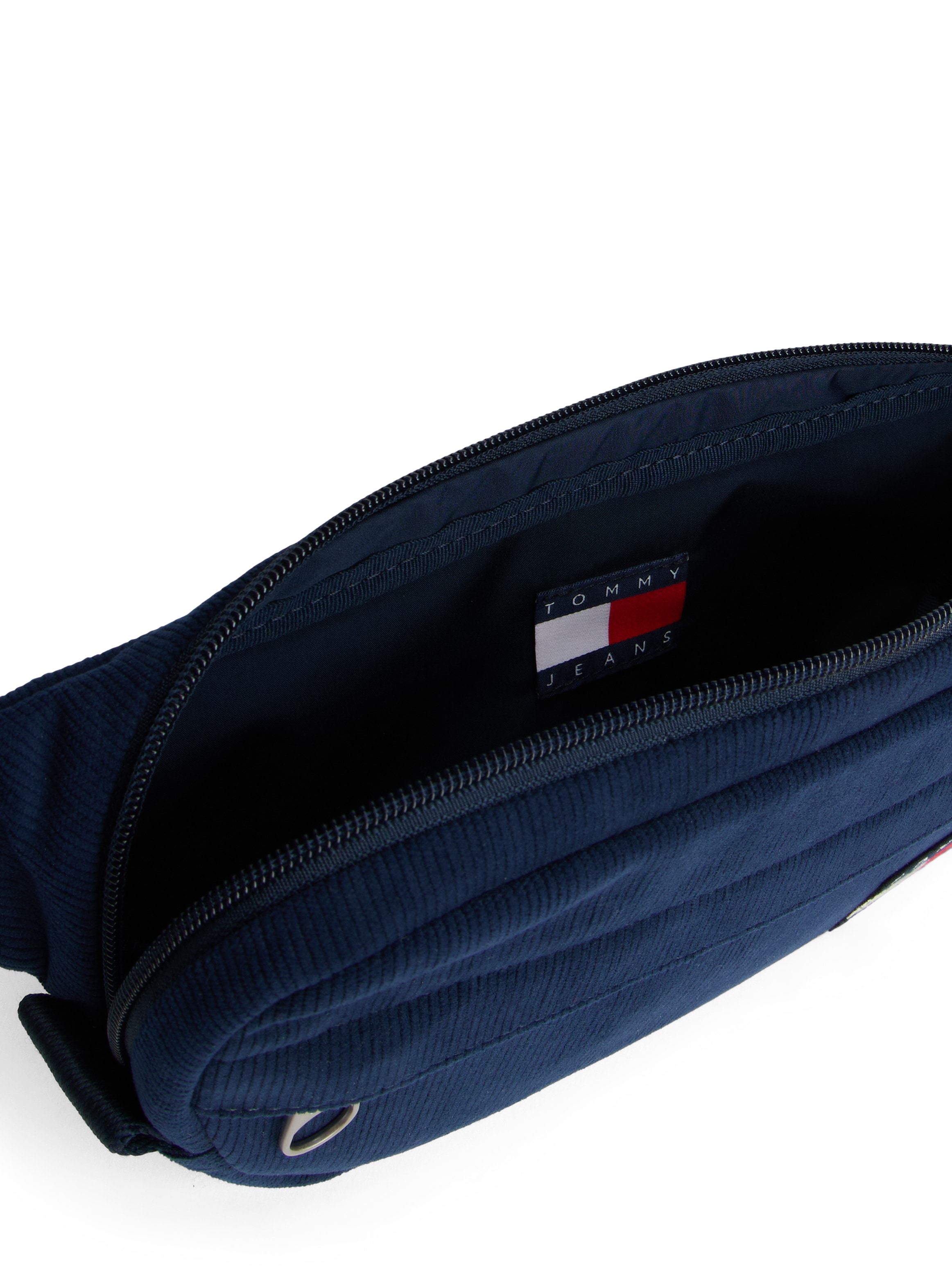 Tommy Jeans Gürteltasche »TJM ESS DAILY CORD BUMBAG« , Unisex Gürteltasche, Minibag mit aufgenähter Logoflagge